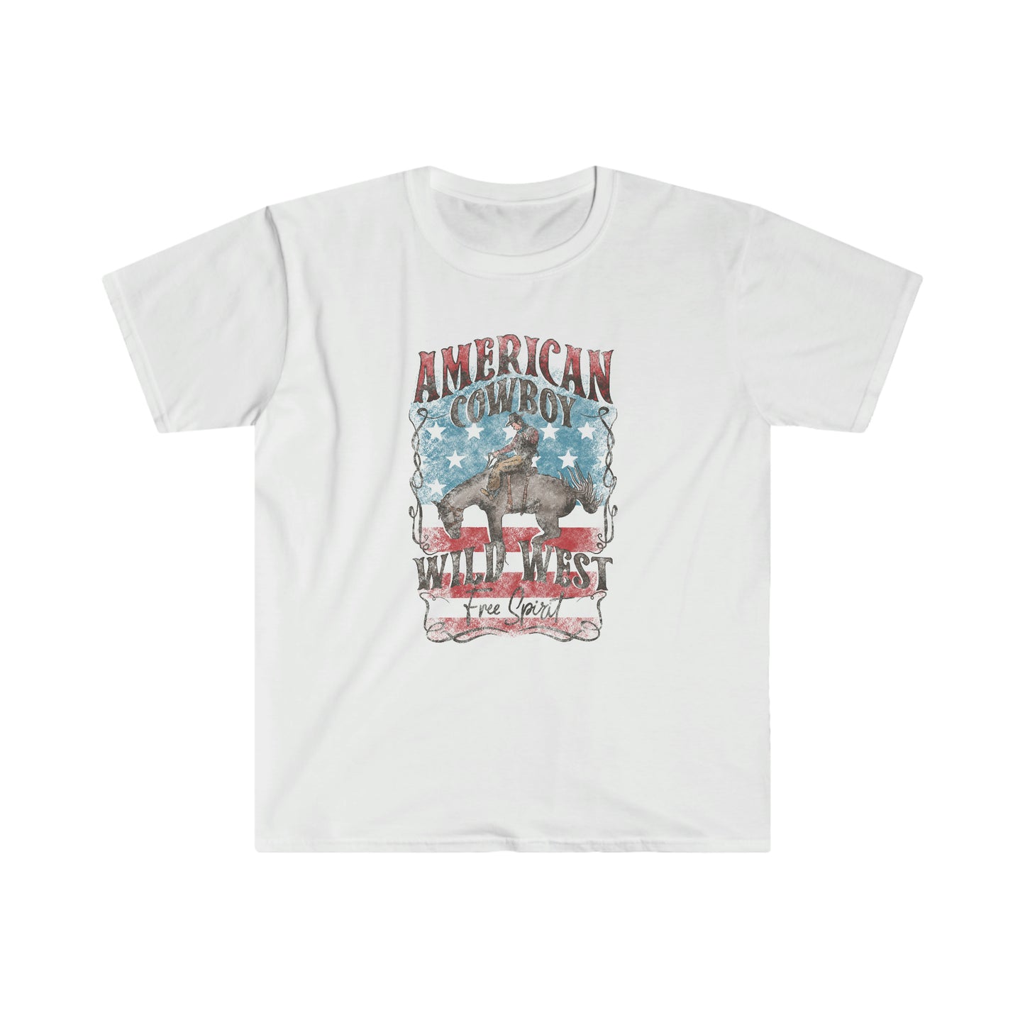 "American Cowboy" Unisex Softstyle T-Shirt