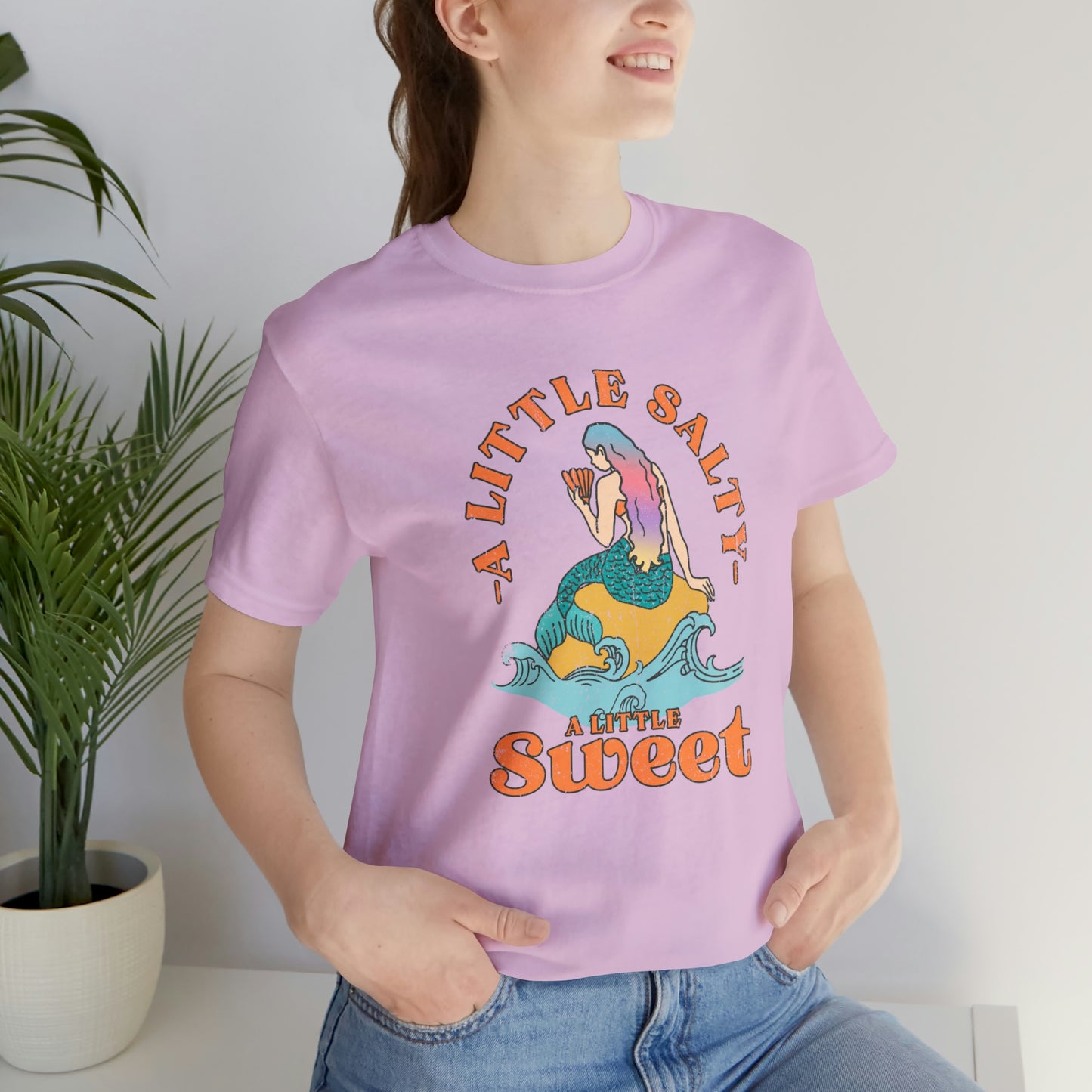 "A Little Salty, A Little Sweet" Bella Canvas Unisex Jersey Short Sleeve Tee