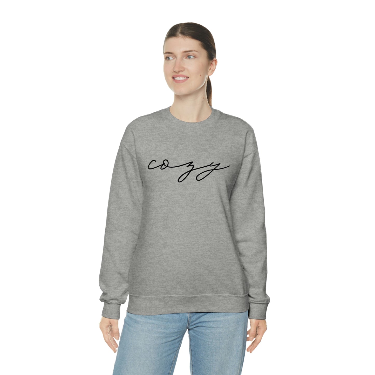 "Cozy" Unisex Heavy Blend™ Crewneck Sweatshirt