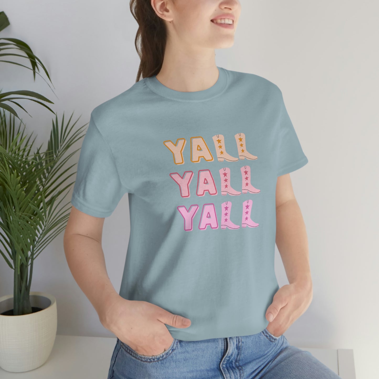 "Yall" Unisex Jersey Short Sleeve Tee