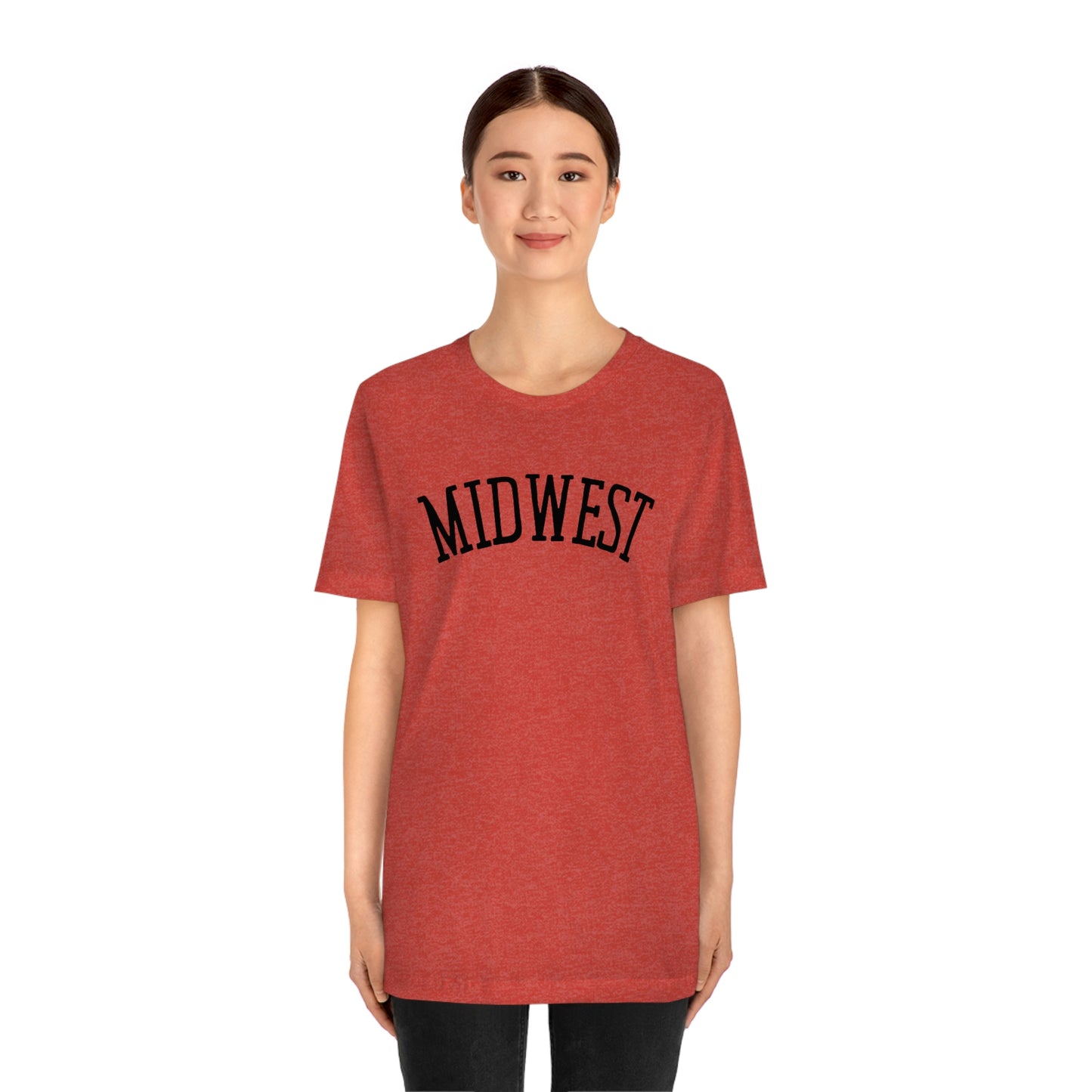 "Midwest" Unisex Jersey Short Sleeve Tee