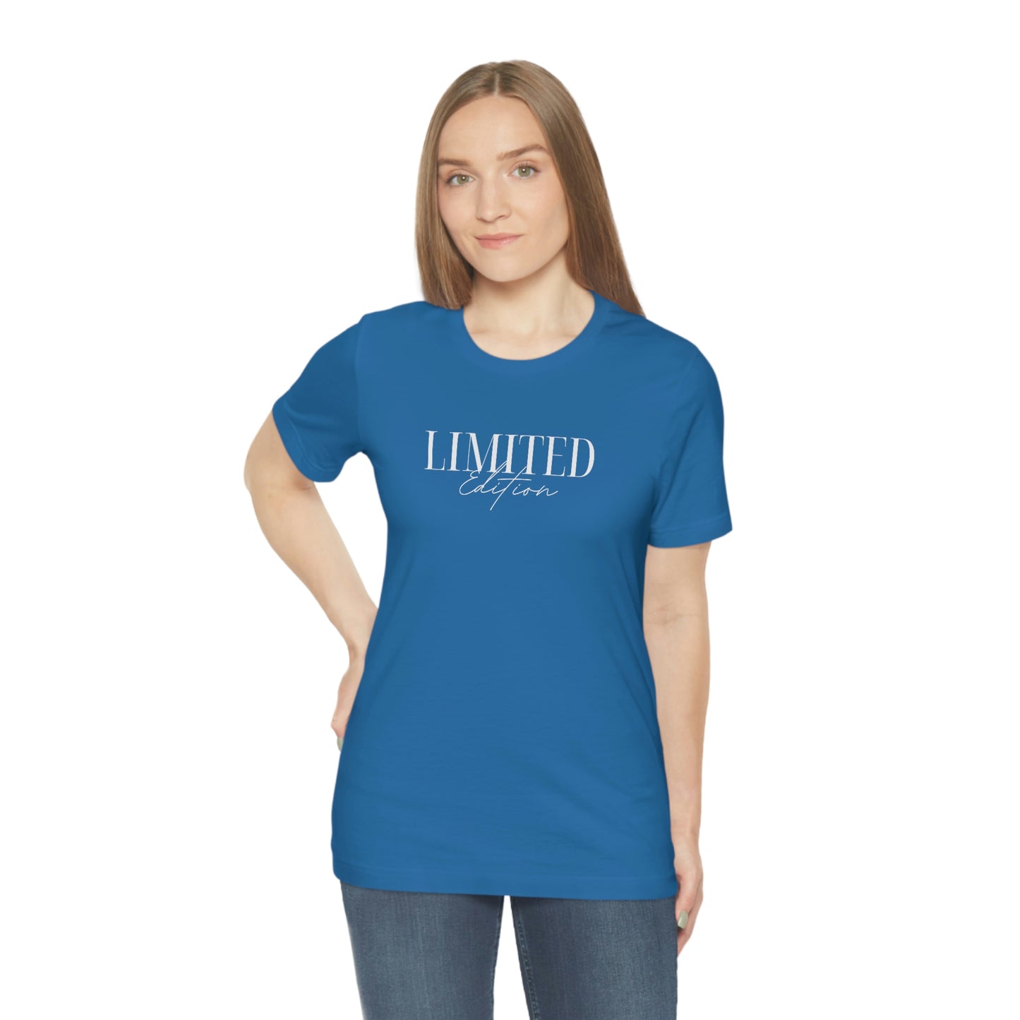 "Limited Edition Tee" Unisex Jersey Short Sleeve Tee (Bella + Canvas)
