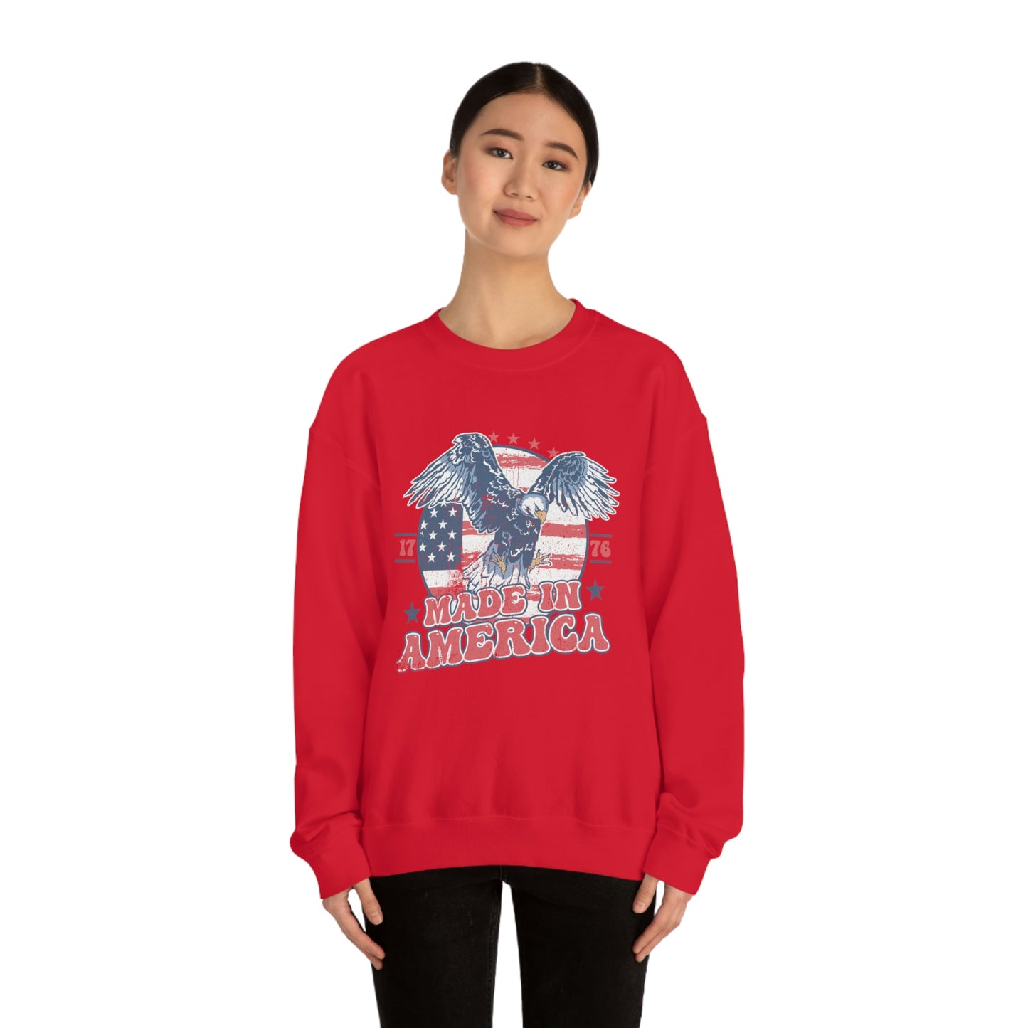 "Made in America" Unisex Crewneck Sweatshirt