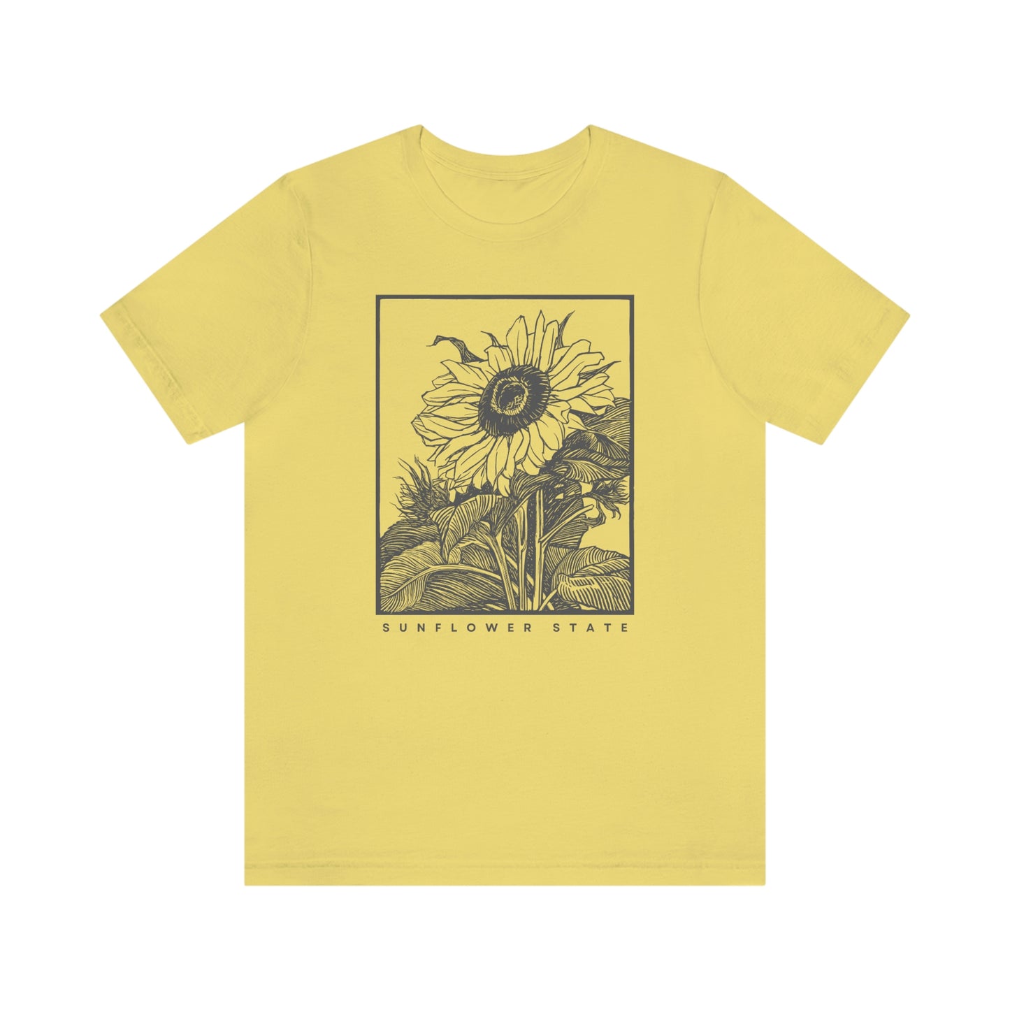 "Sunflower" Bella Canvas Unisex Jersey Short Sleeve Tee