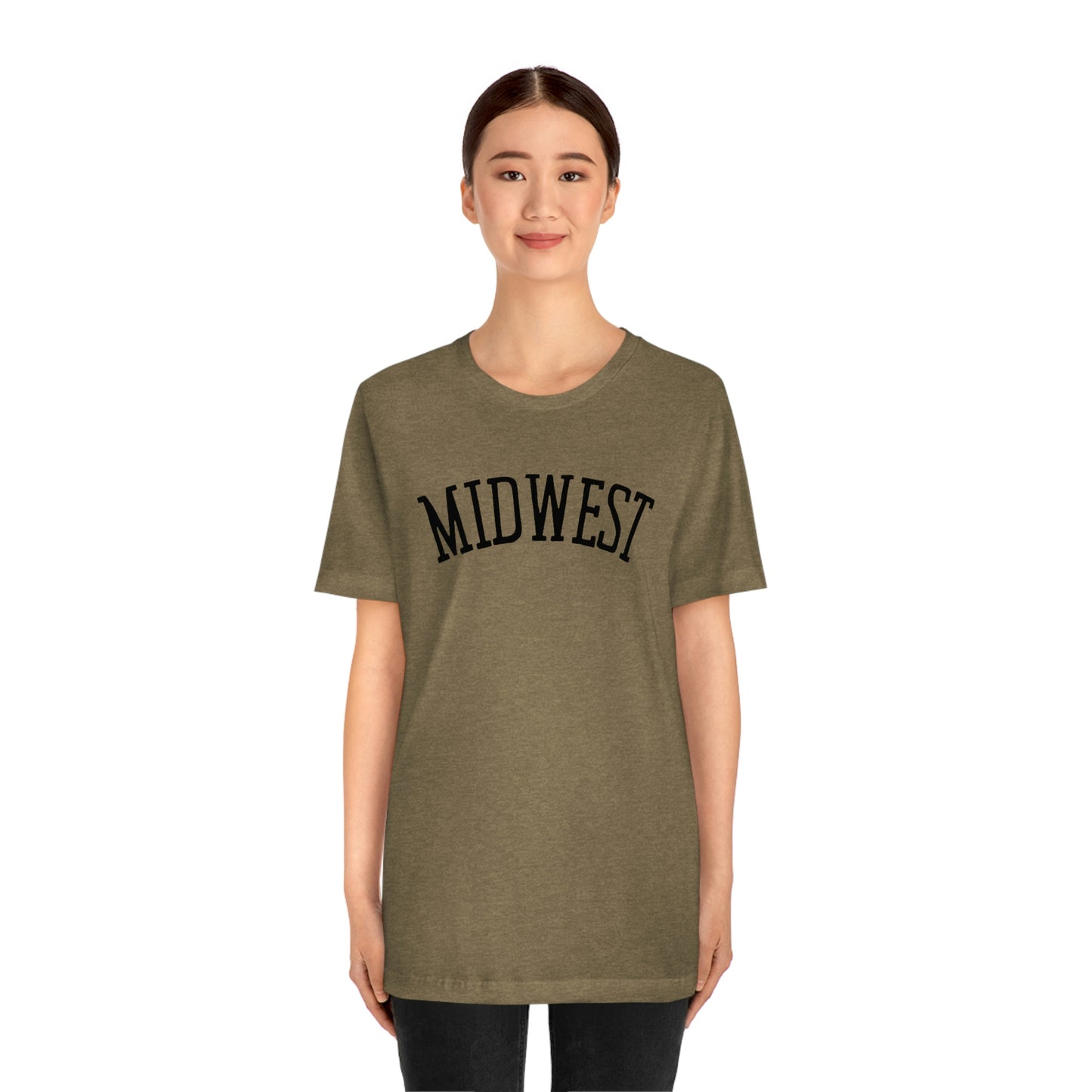 "Midwest" Unisex Jersey Short Sleeve Tee