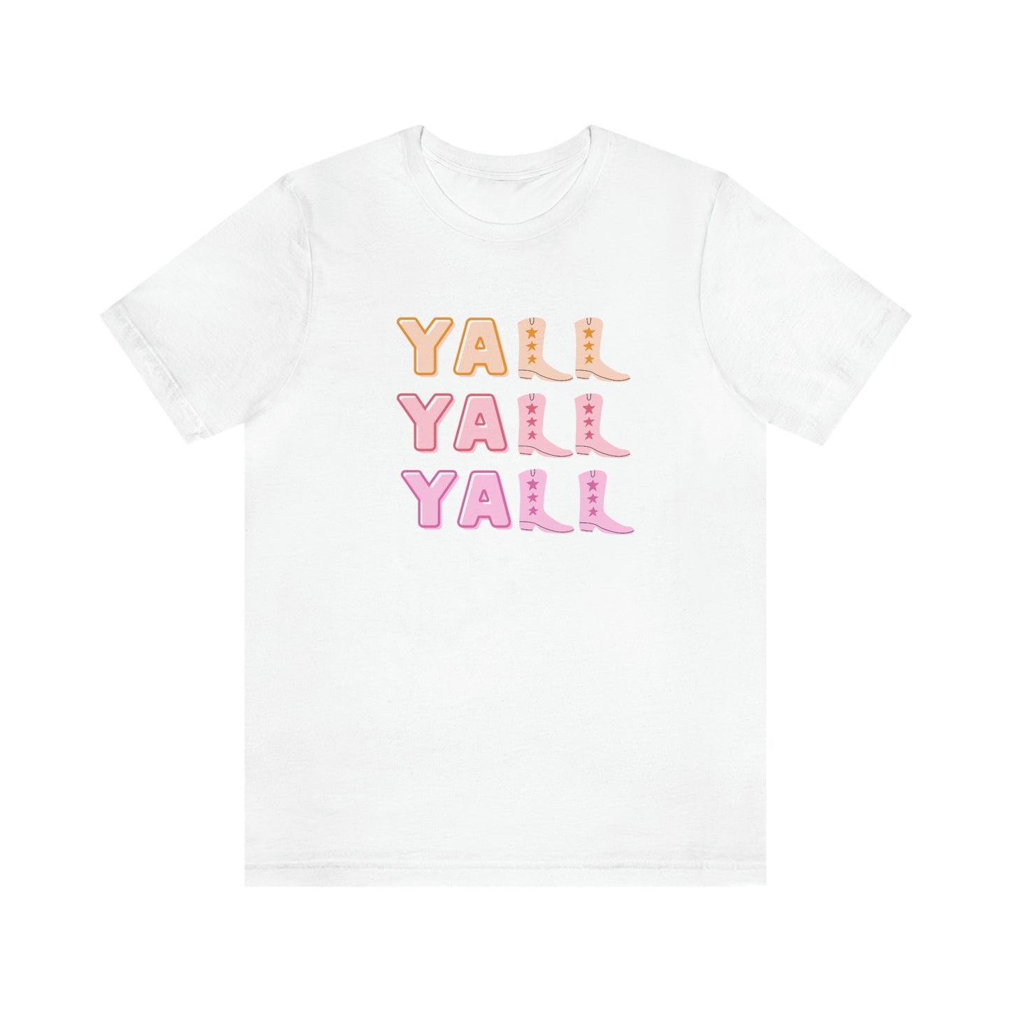 "Yall" Unisex Jersey Short Sleeve Tee