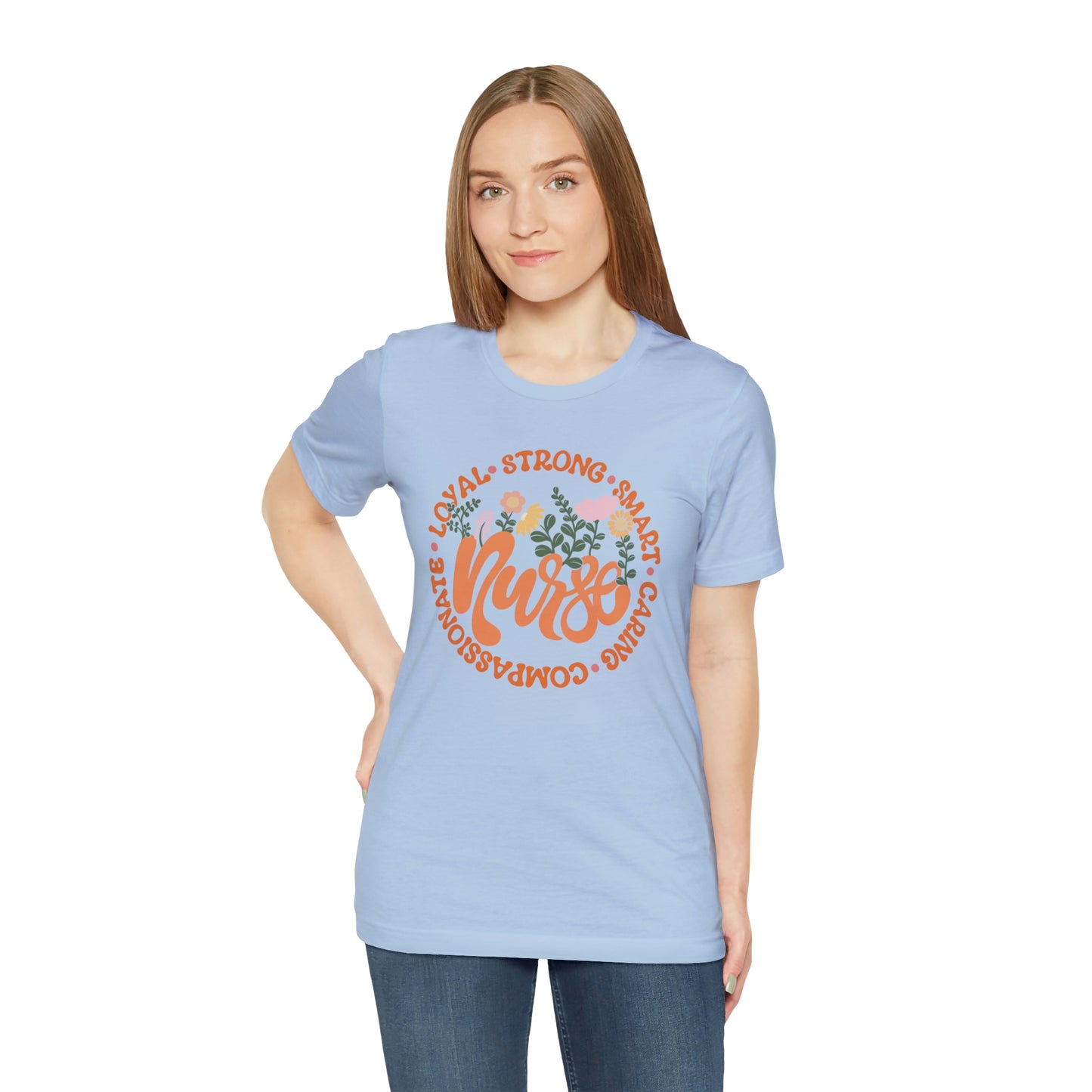 "Nurse" Bella Canvas Short Sleeve Tee