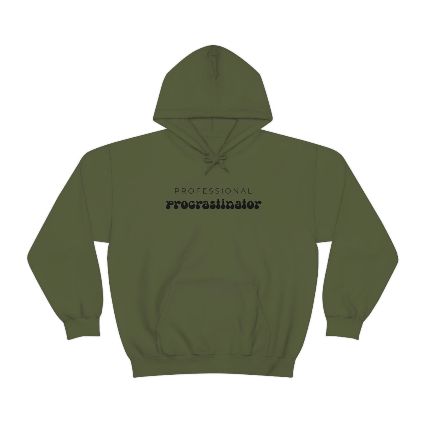 "Professional Procrastinator" Unisex Hooded Sweatshirt