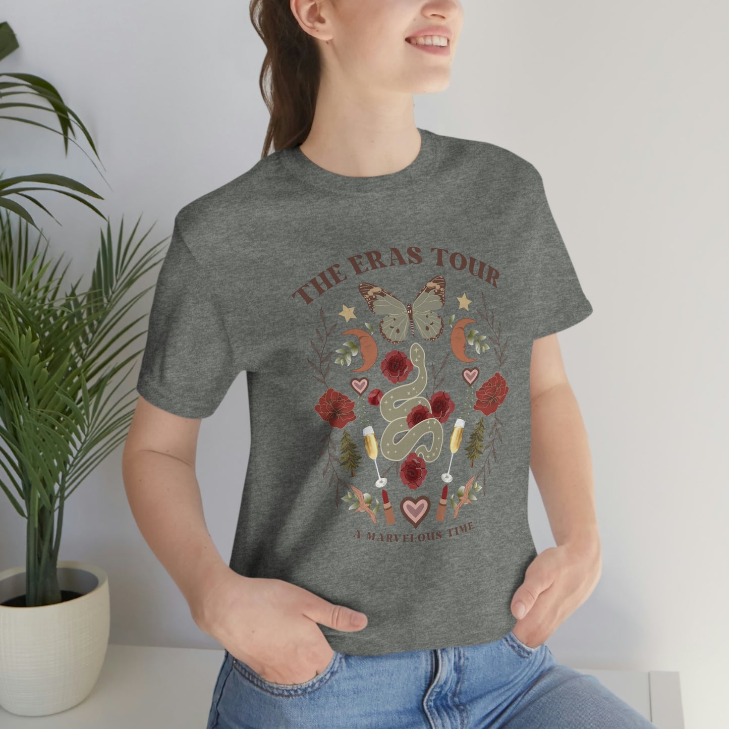 Taylor Swift Eras Tour 1989 Midnights Bella Canvas Unisex Jersey Short Sleeve Tee