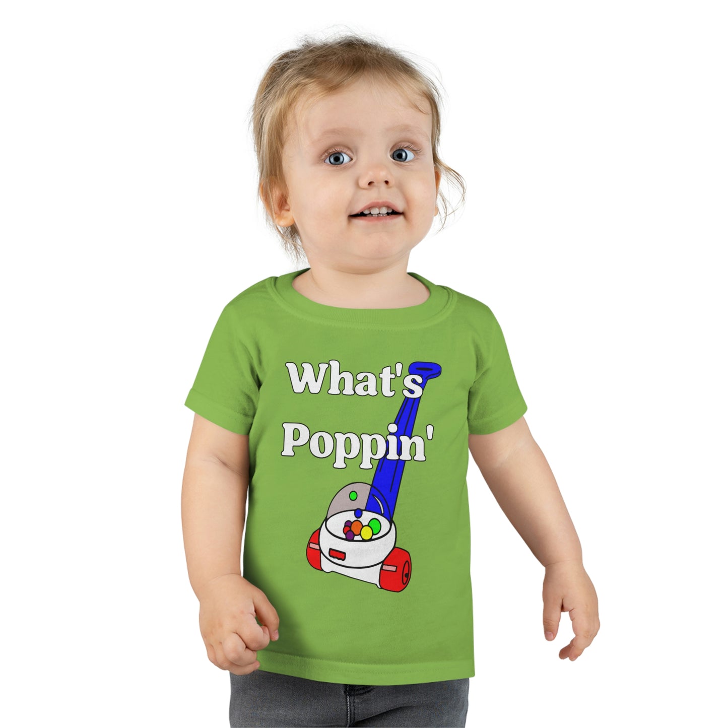 "What's Poppin?" Toddler T-shirt (2T-6T)