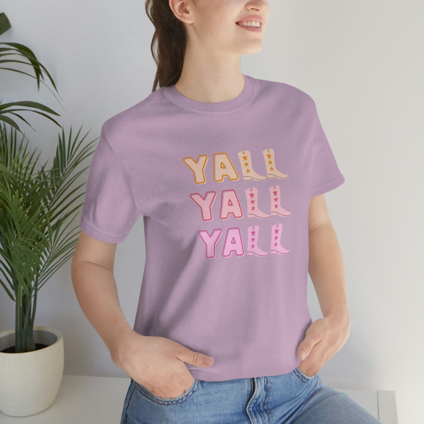 "Yall" Unisex Jersey Short Sleeve Tee