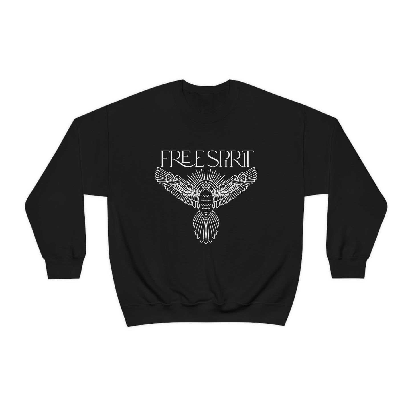 "Free Spirit" Unisex Crewneck Sweatshirt