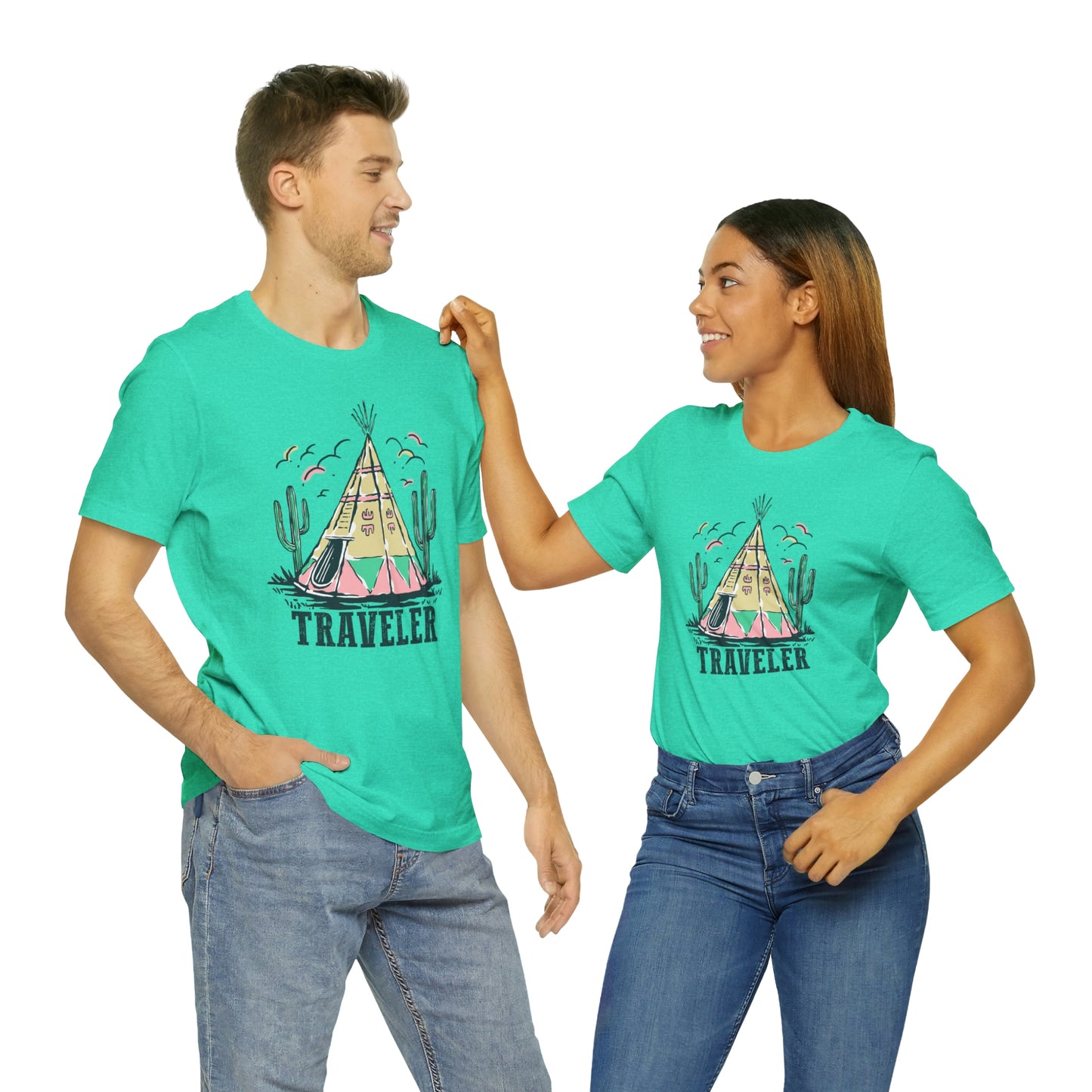 "Traveler" Bella Canvas Short Sleeve Tee