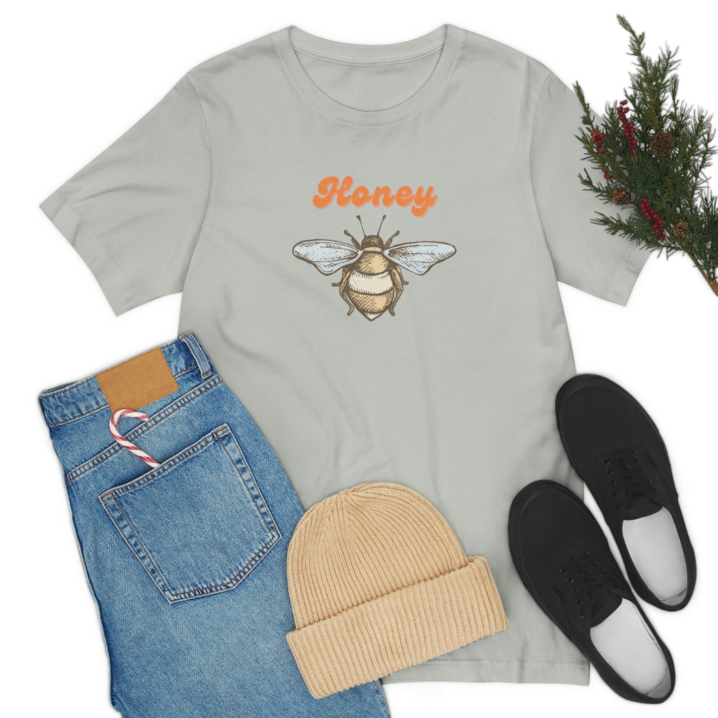 "Honey" Unisex Jersey Short Sleeve Tee
