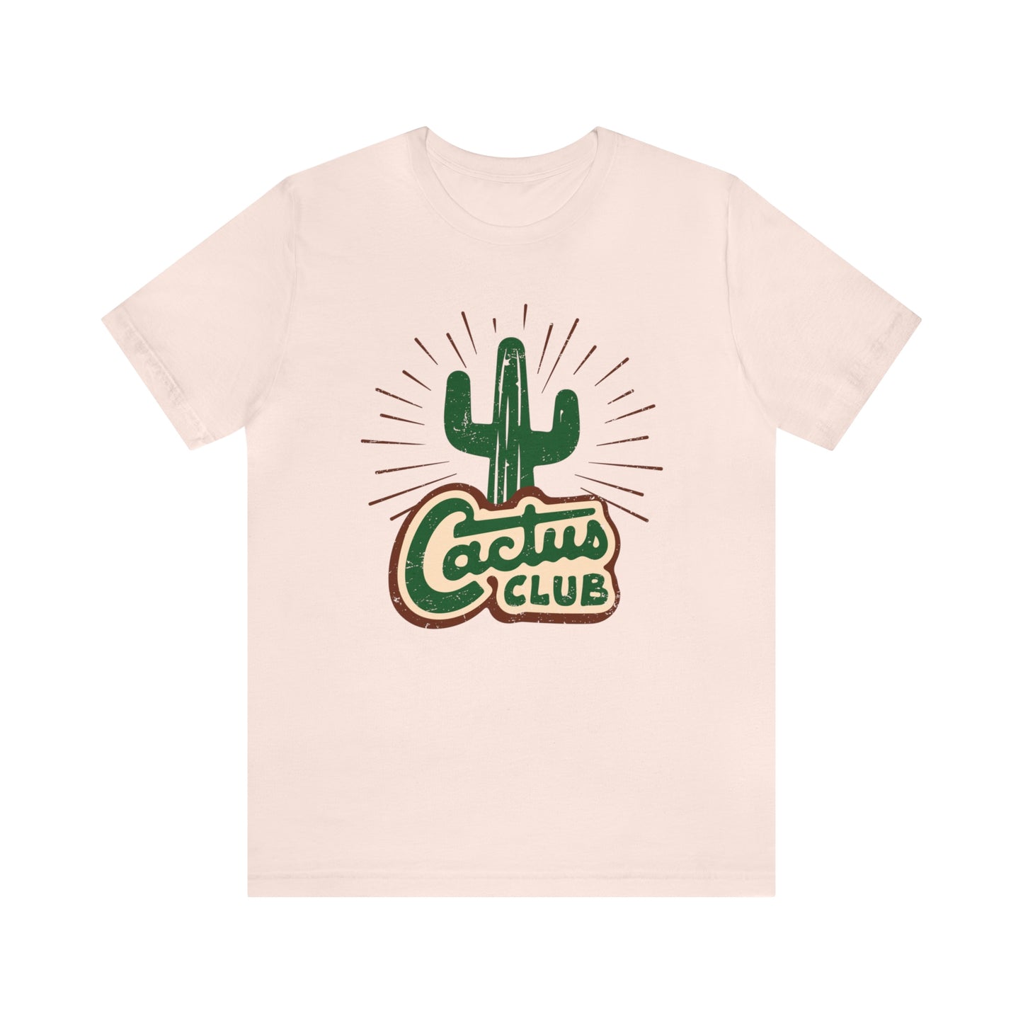 "Cactus Club" Bella Canvas Short Sleeve Tee