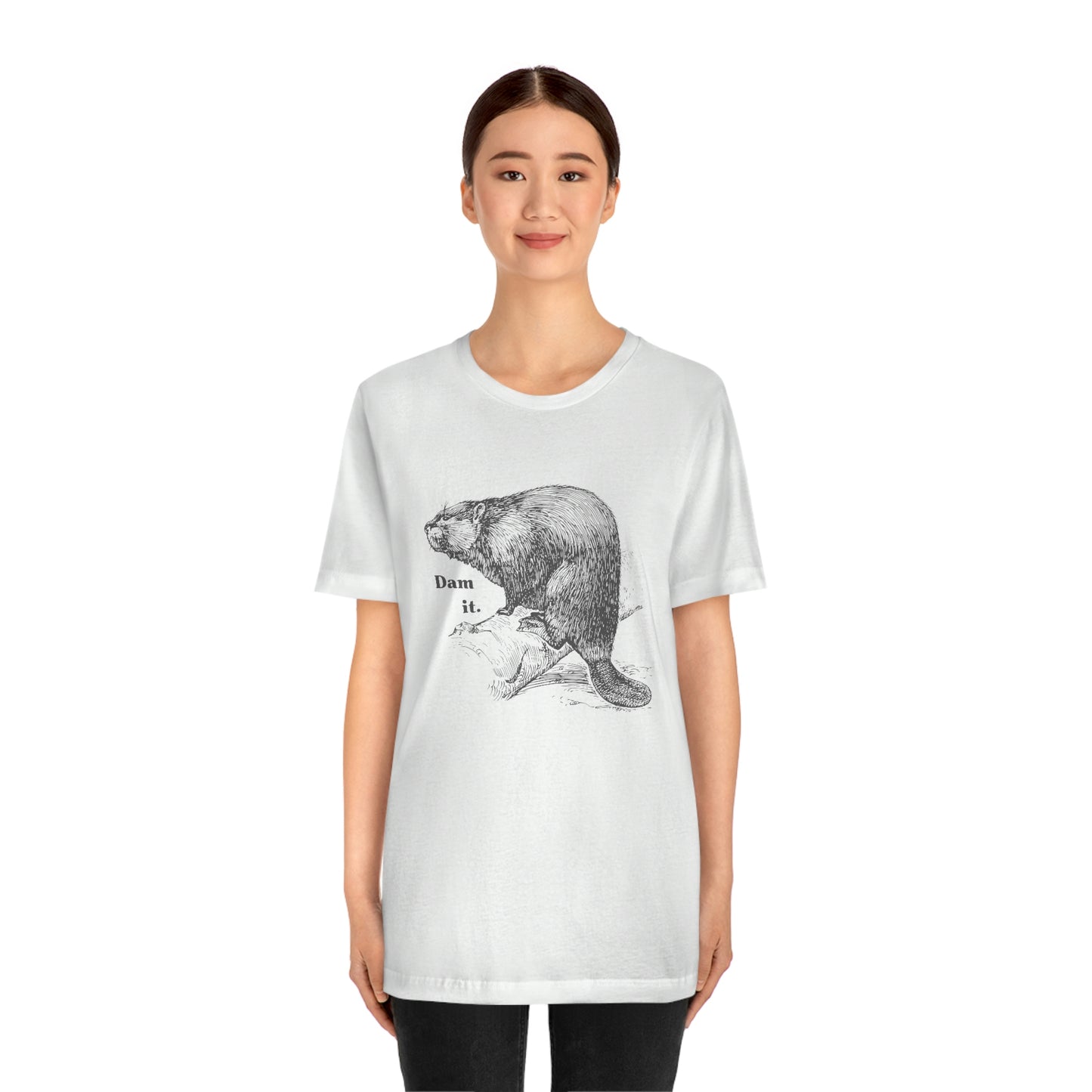 "Dam it" Bella Canvas Graphic Short Sleeve Tee