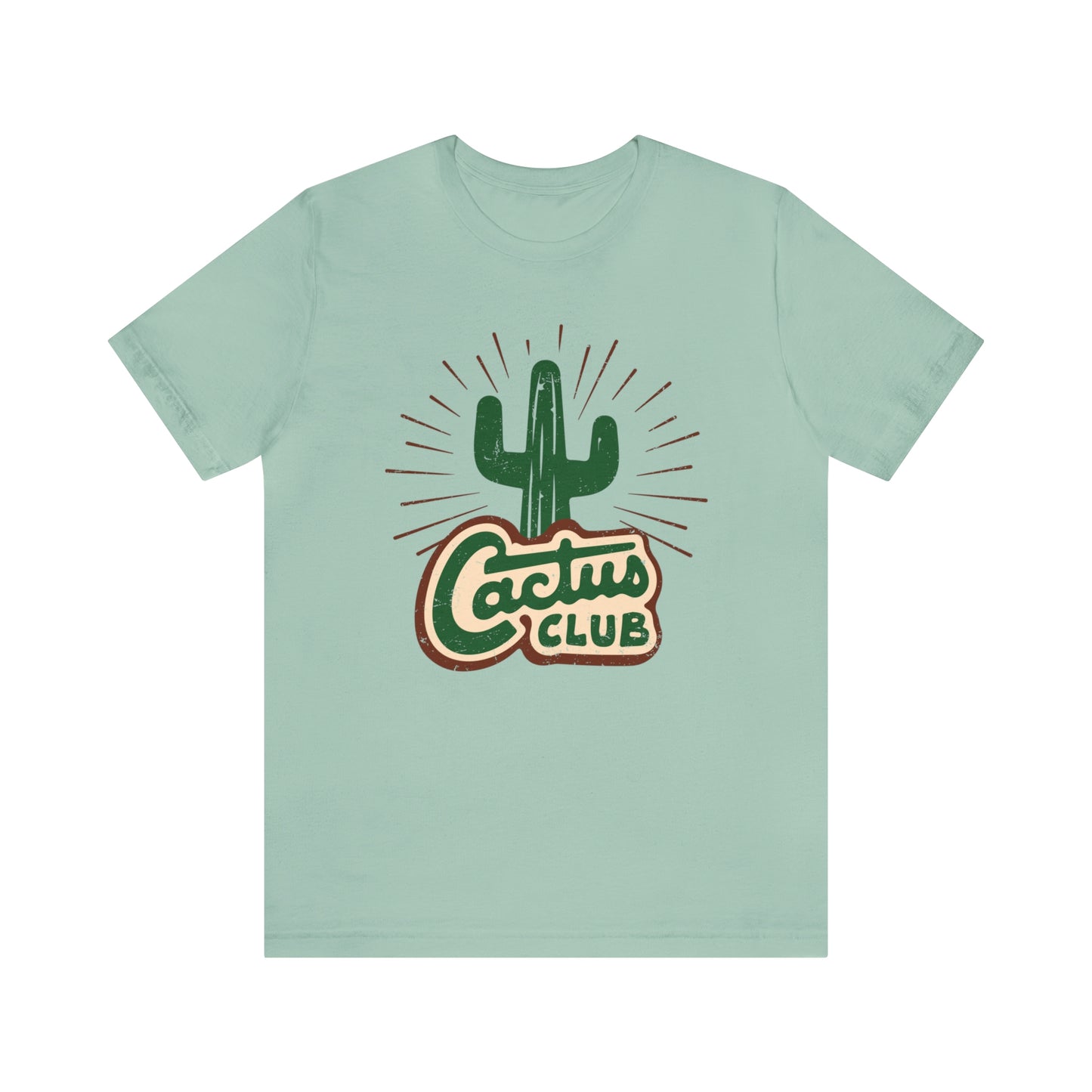 "Cactus Club" Bella Canvas Short Sleeve Tee