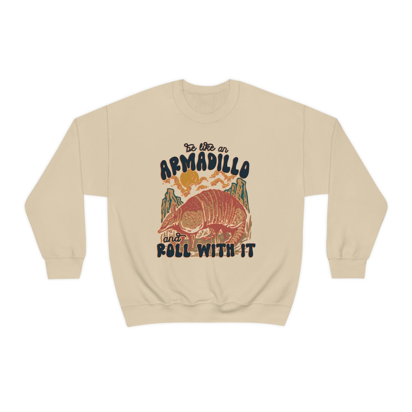 "Armadillo" Unisex Heavy Blend™ Crewneck Sweatshirt
