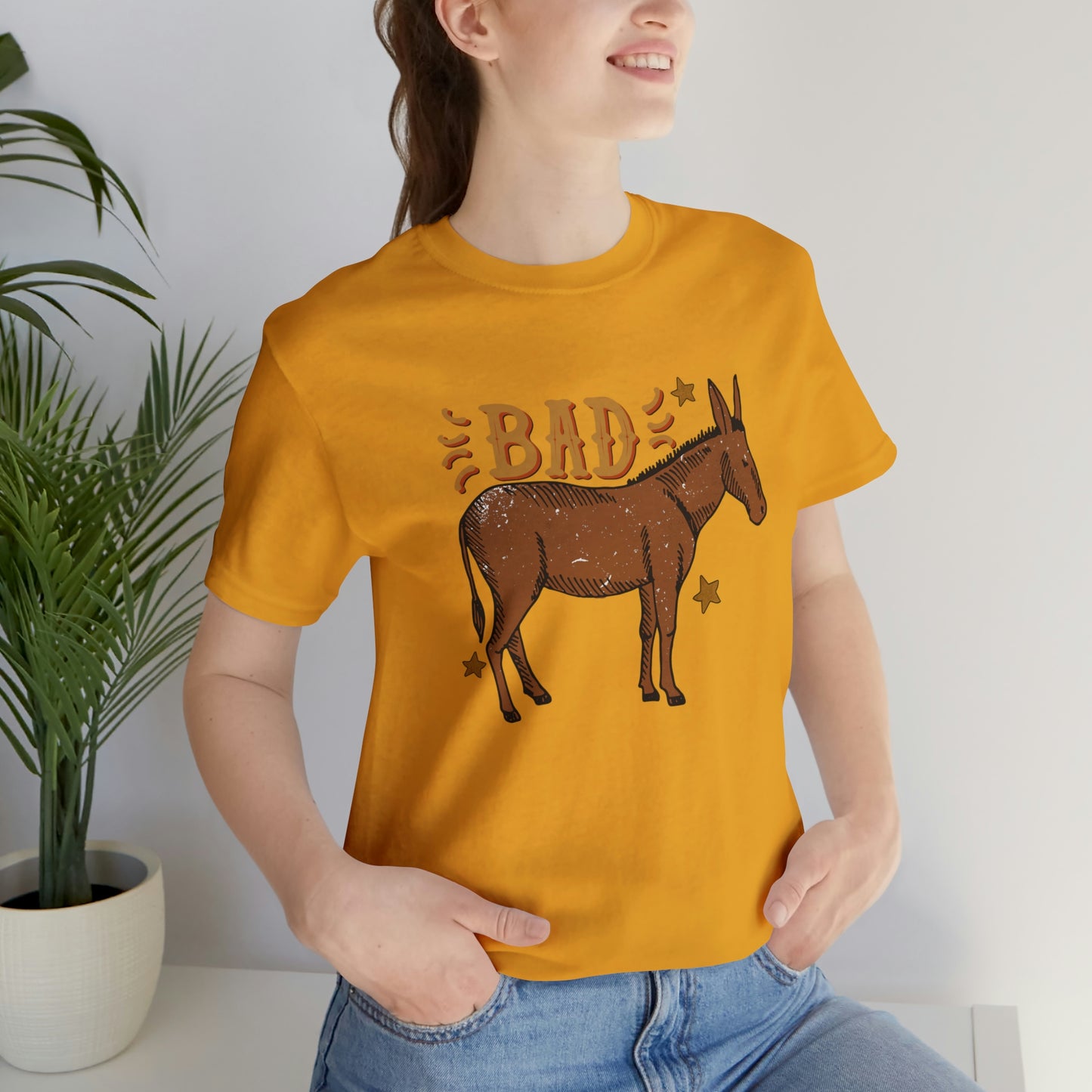 "Bad Ass" Bella Canvas Short Sleeve Tee