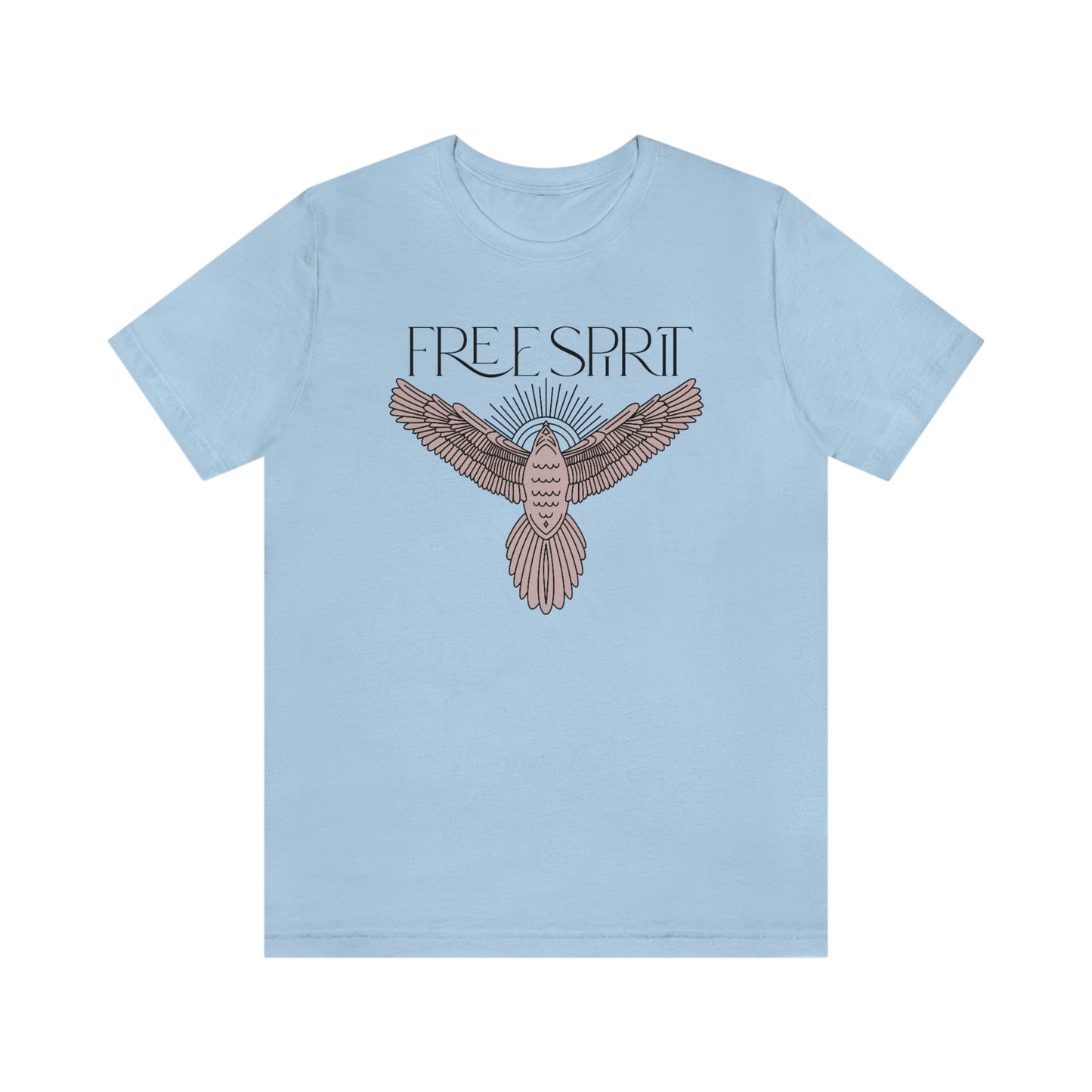 "Free Spirit" Bella Canvas Unisex Jersey Short Sleeve Tee