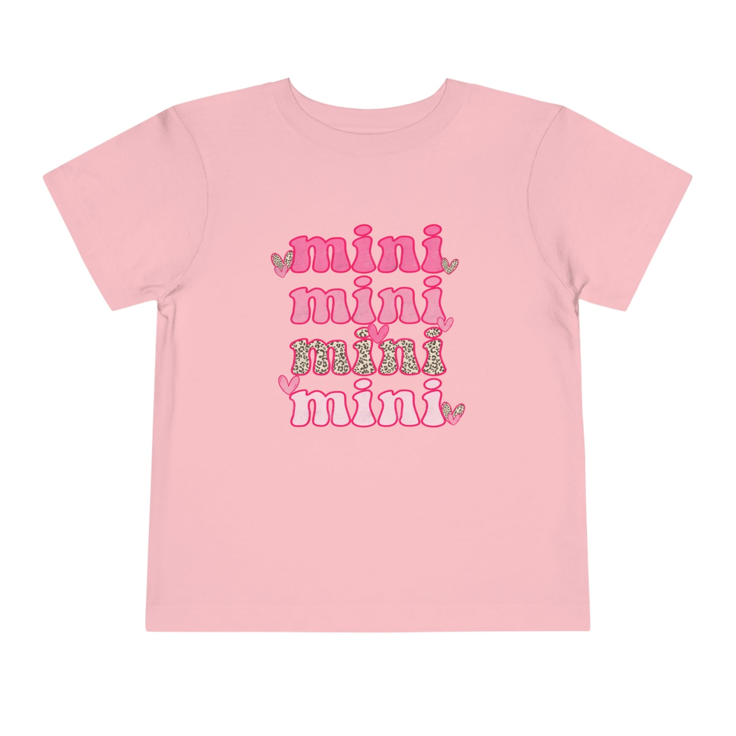 "Mini" Bella Canvas Toddler Short Sleeve Tee (2T-5T)