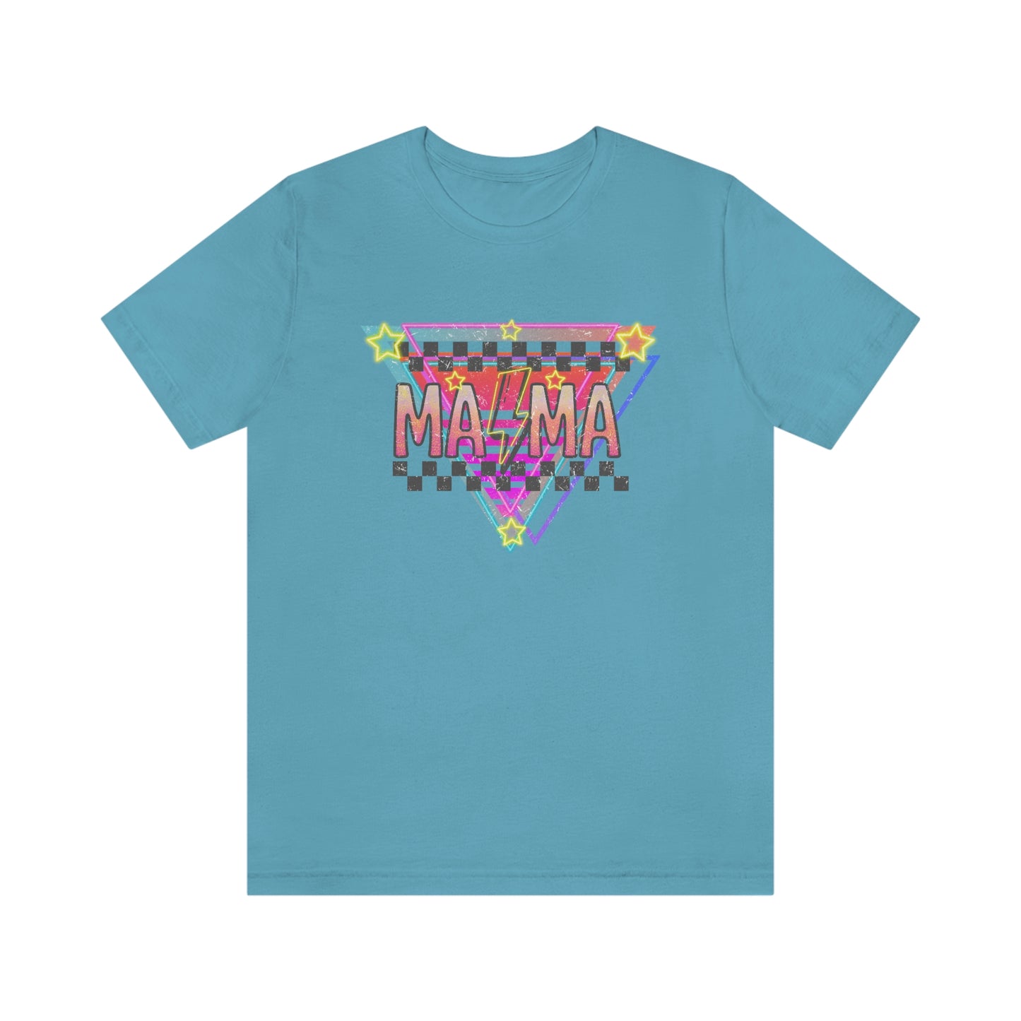"Retro MAMA" Unisex Jersey Short Sleeve Tee