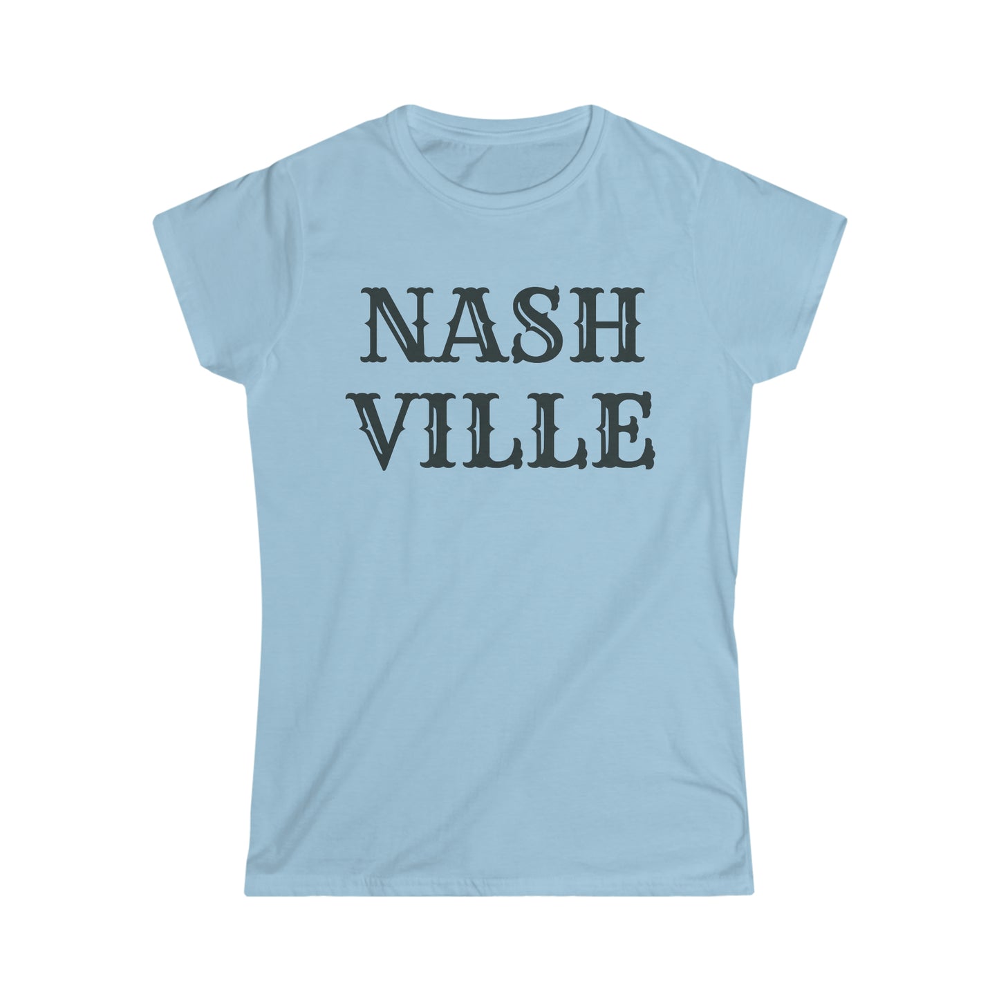 "NASHVILLE" Women's Softstyle Tee