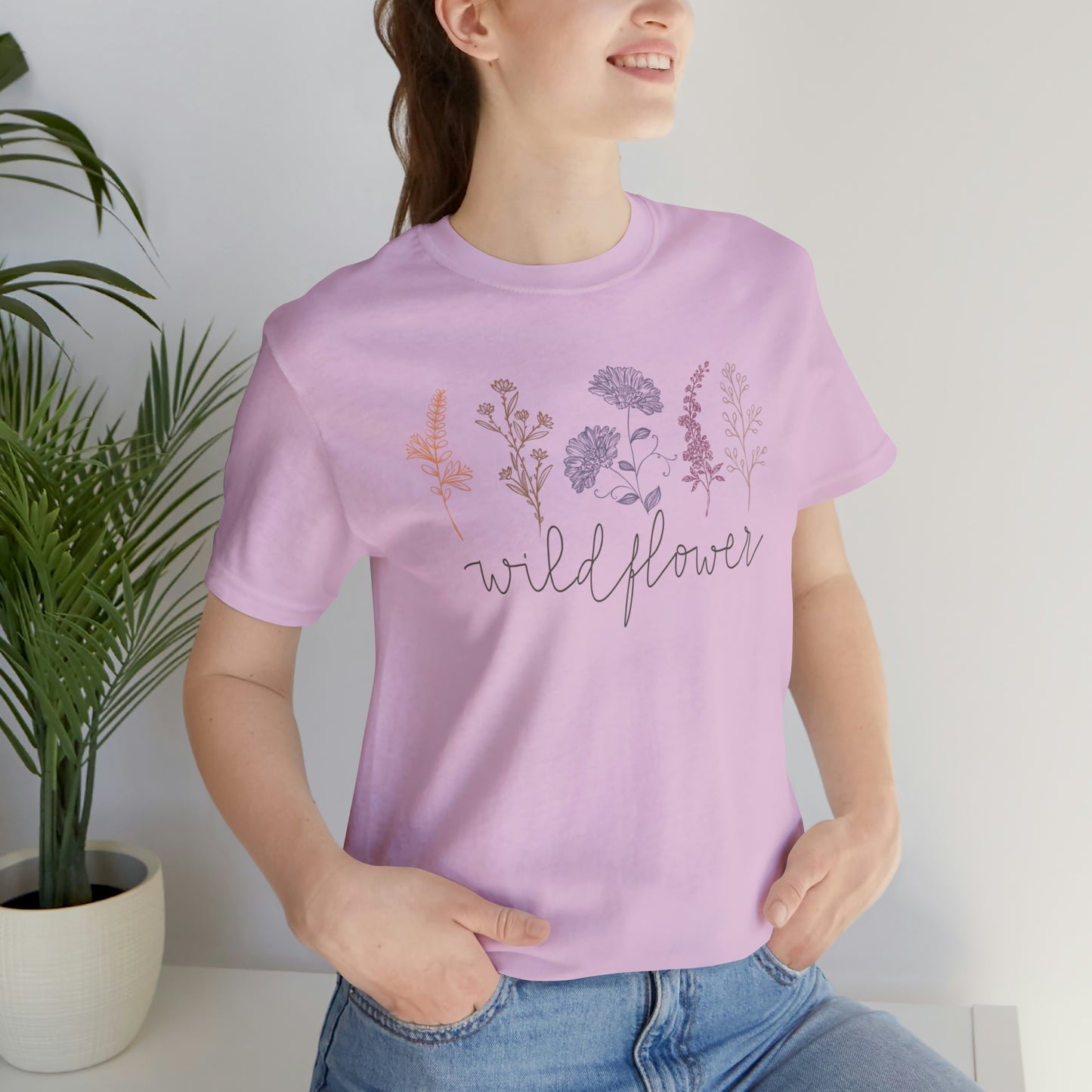 "Wildflower" Bella Canvas Short Sleeve Tee