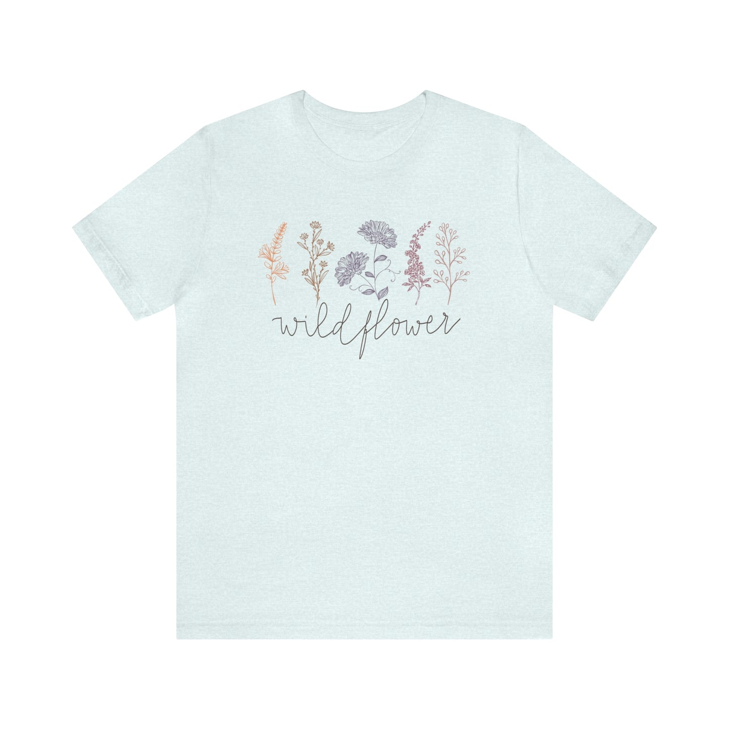 "Wildflower" Bella Canvas Short Sleeve Tee