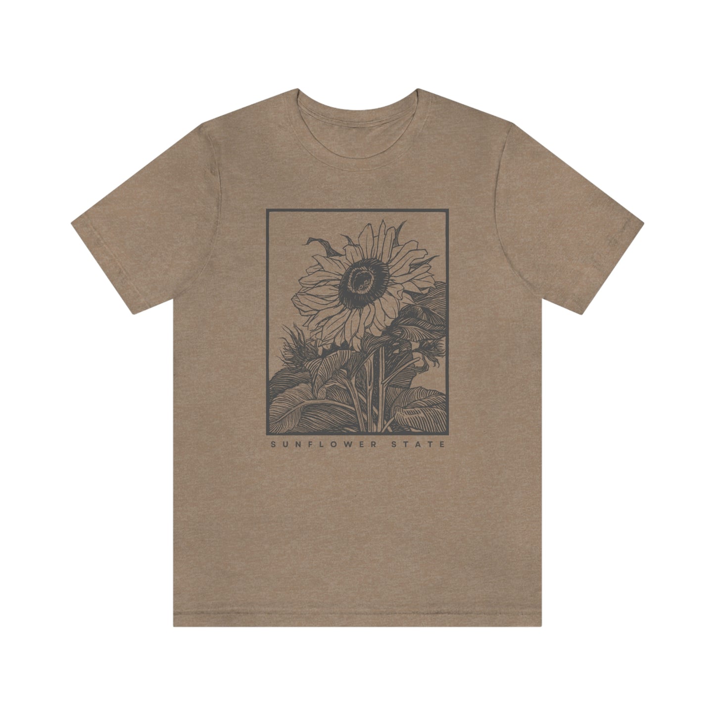"Sunflower" Bella Canvas Unisex Jersey Short Sleeve Tee