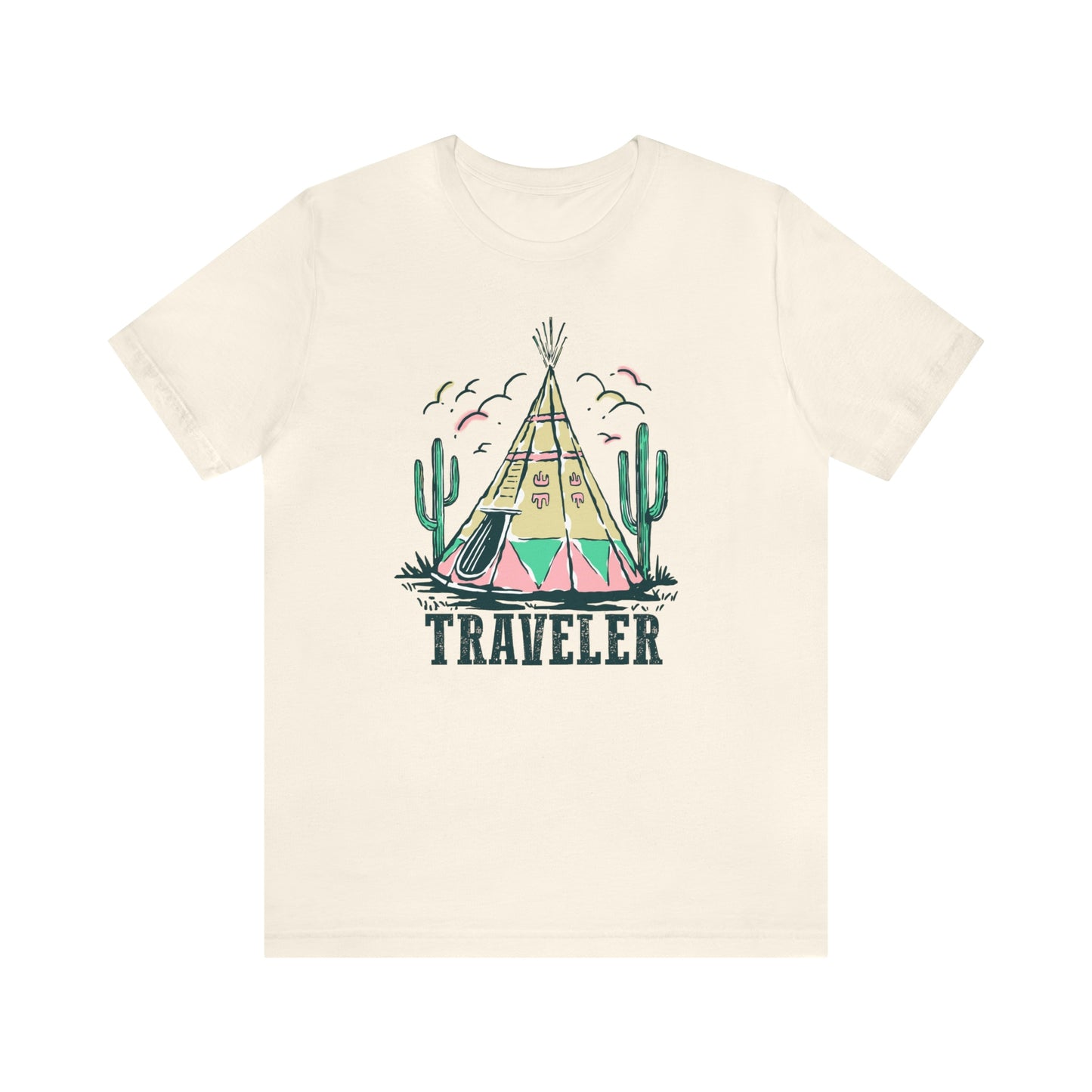 "Traveler" Bella Canvas Short Sleeve Tee