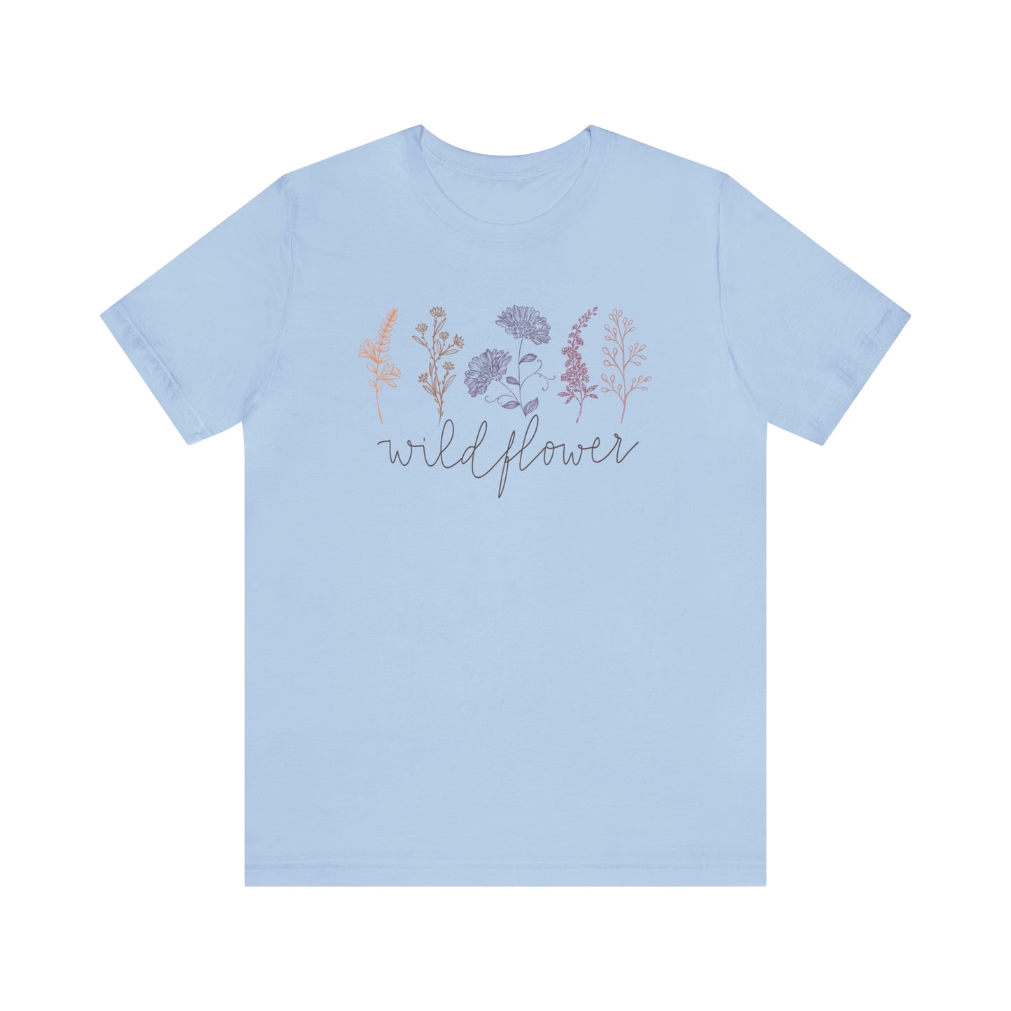"Wildflower" Bella Canvas Short Sleeve Tee