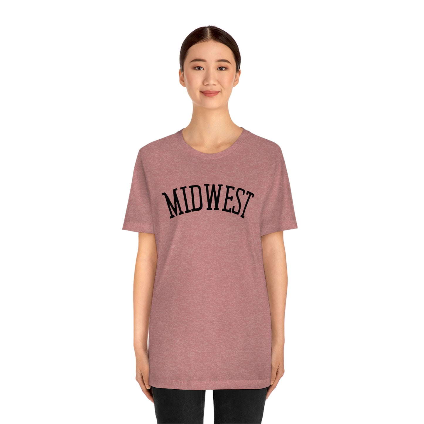 "Midwest" Unisex Jersey Short Sleeve Tee