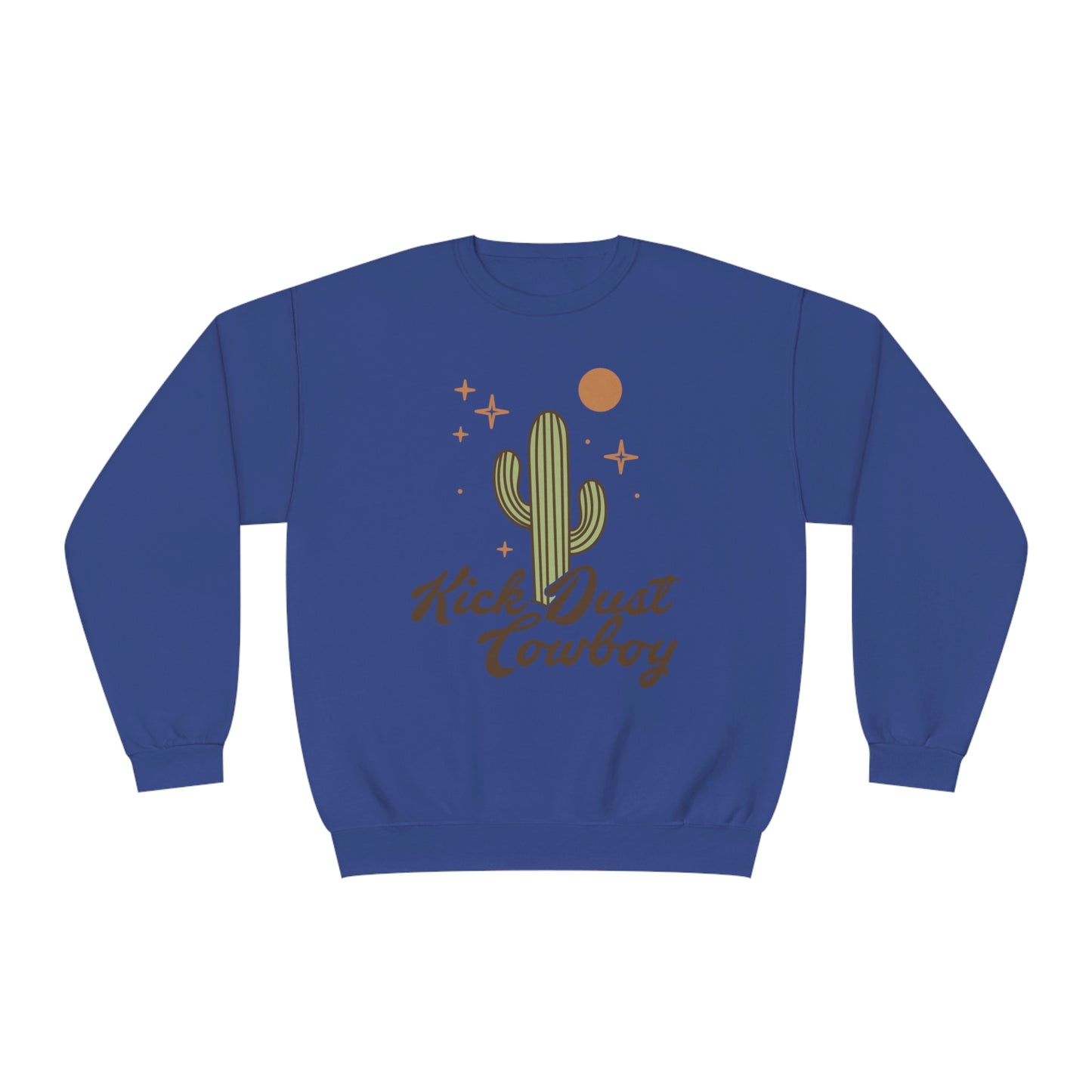 "Kick Dust Cowboy" Unisex NuBlend® Crewneck Sweatshirt