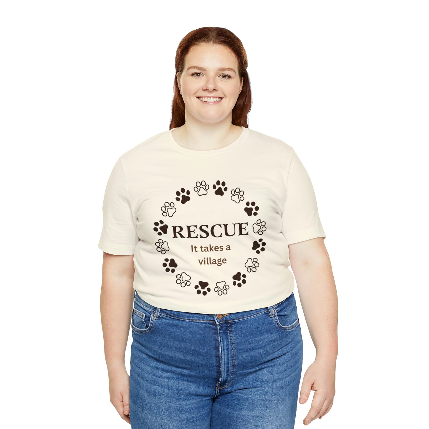 "Rescue" Bella Canvas Unisex Jersey Short Sleeve Tee