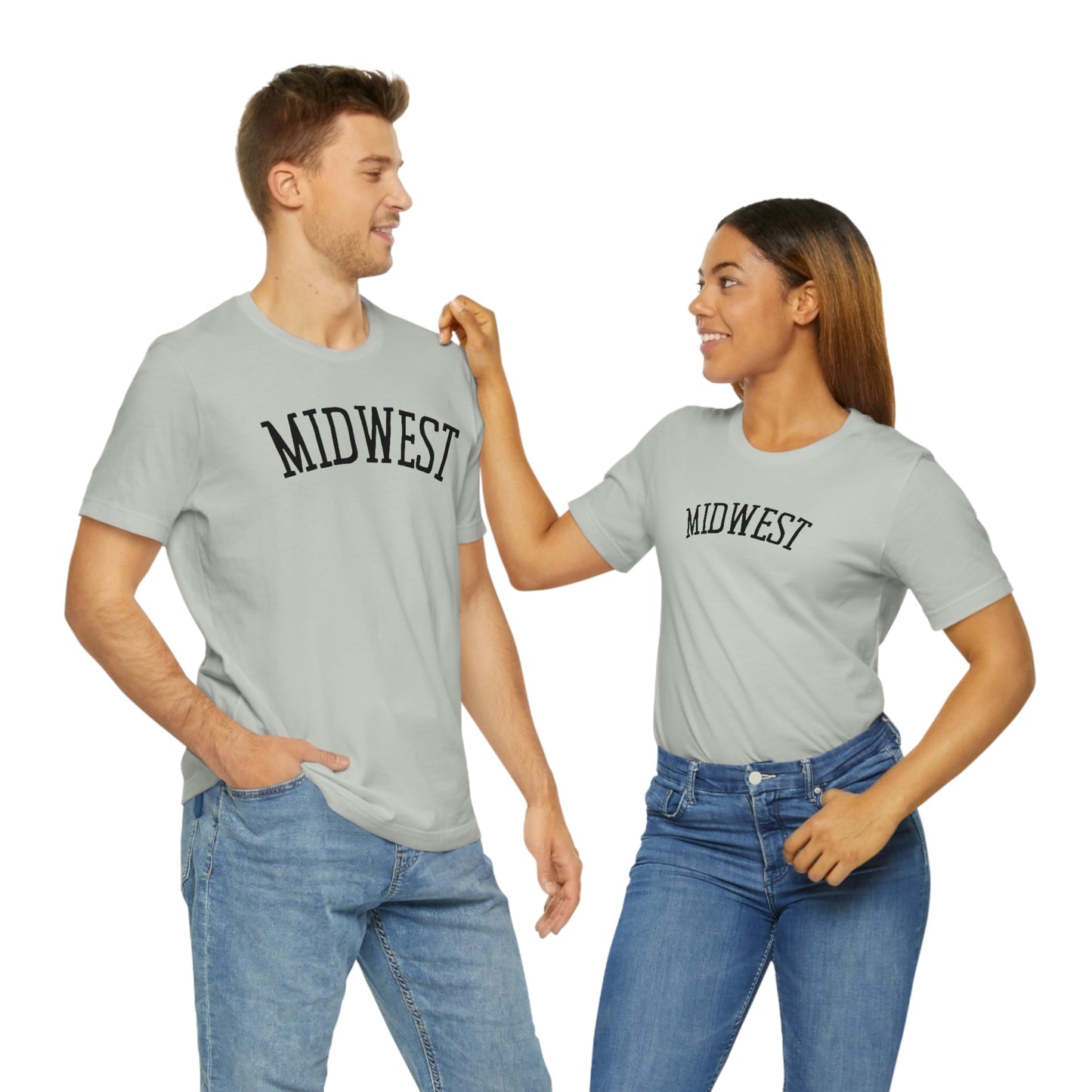 "Midwest" Unisex Jersey Short Sleeve Tee