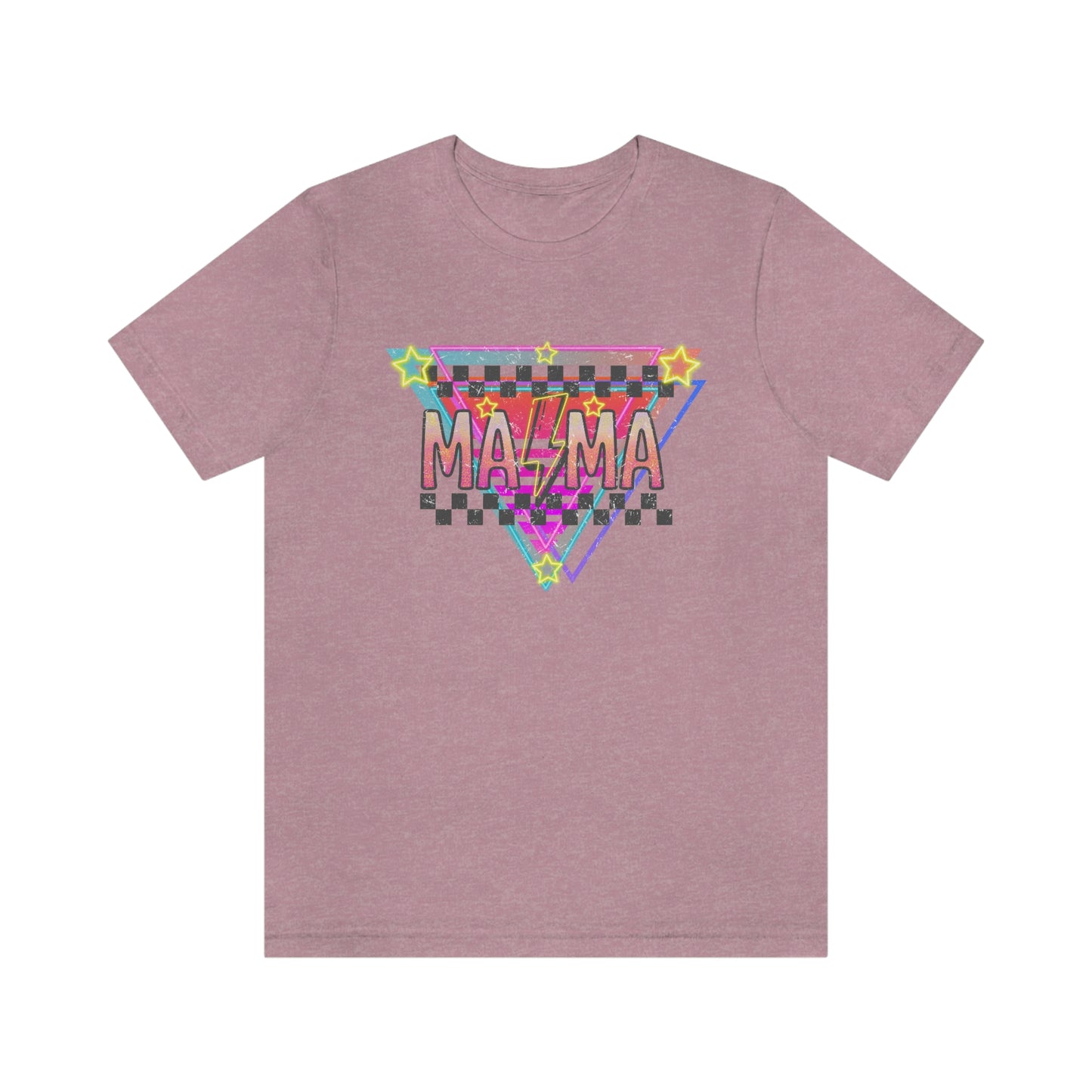 "Retro MAMA" Unisex Jersey Short Sleeve Tee