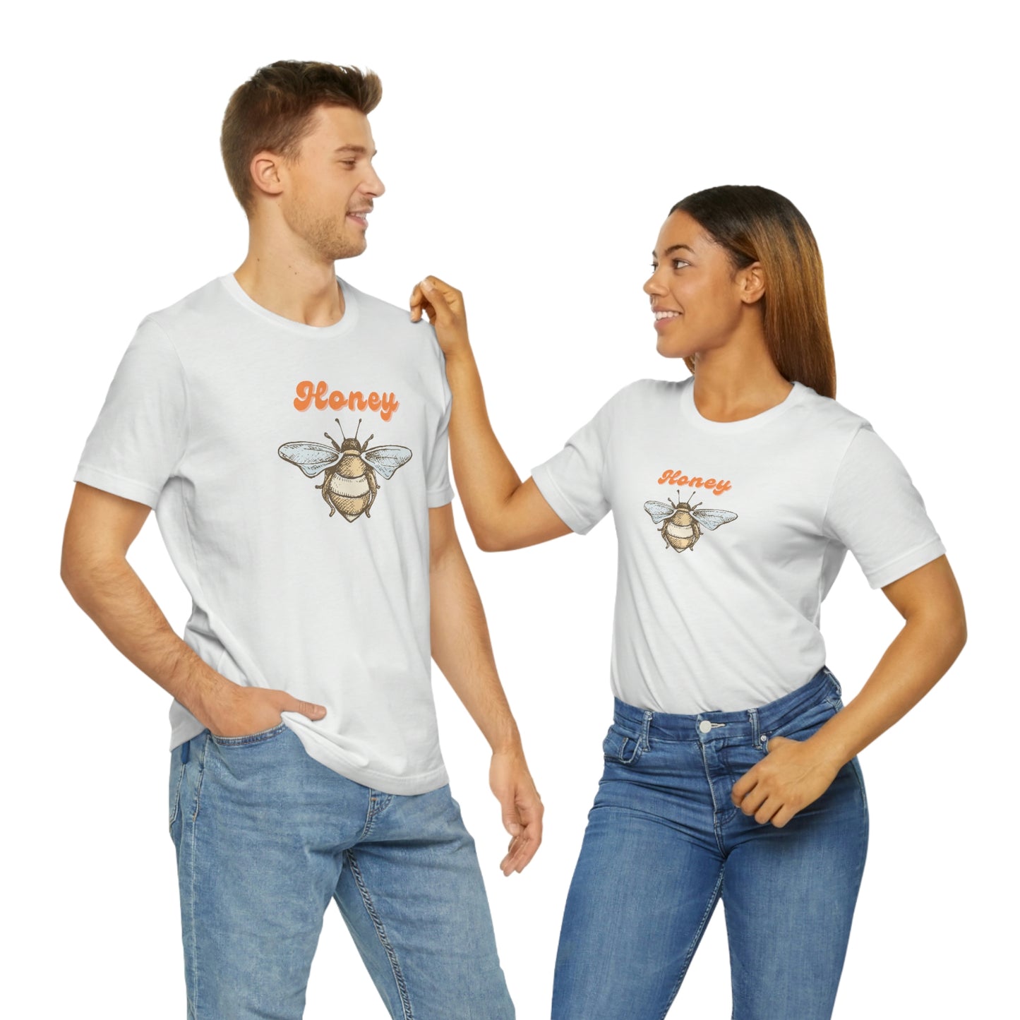 "Honey" Unisex Jersey Short Sleeve Tee