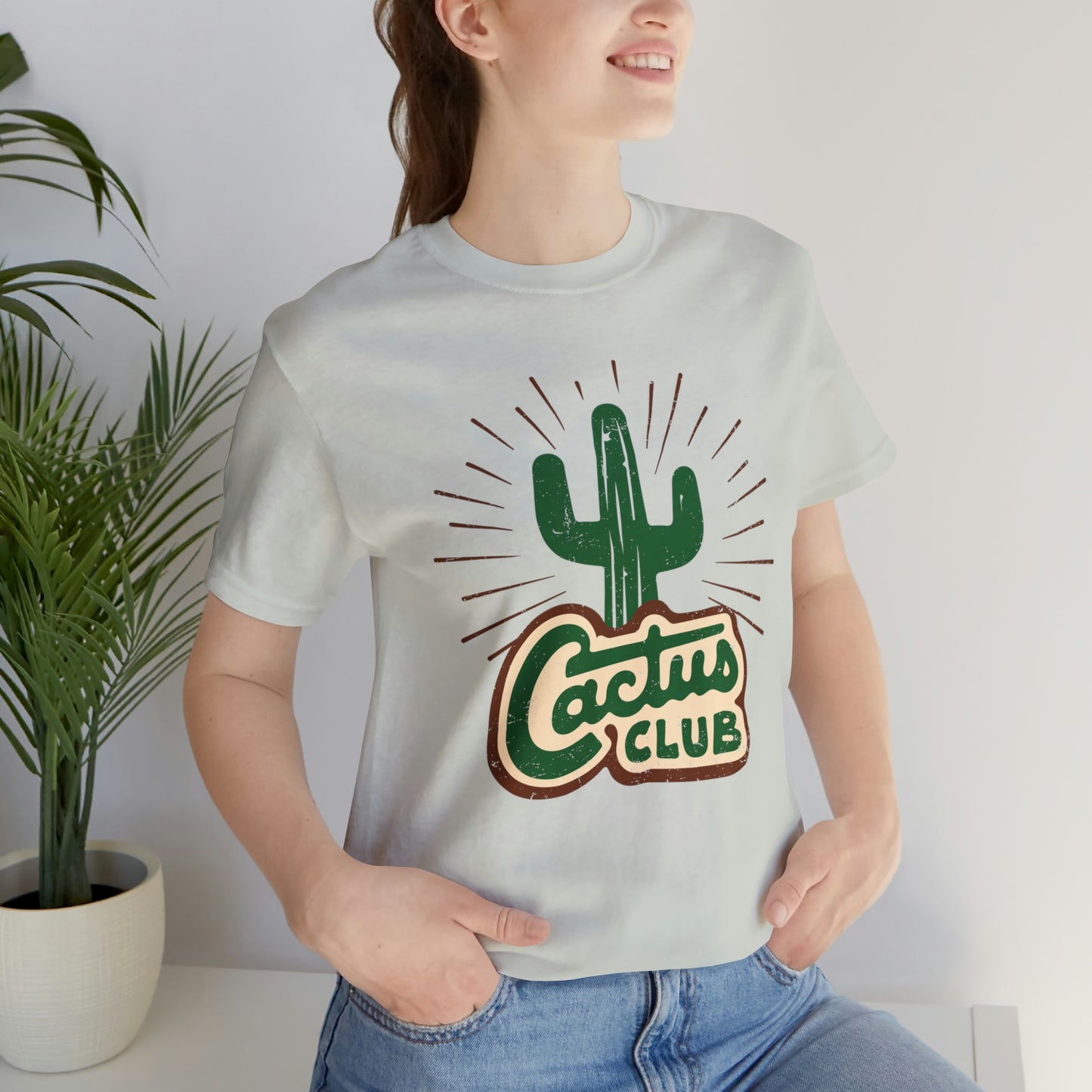 "Cactus Club" Bella Canvas Short Sleeve Tee