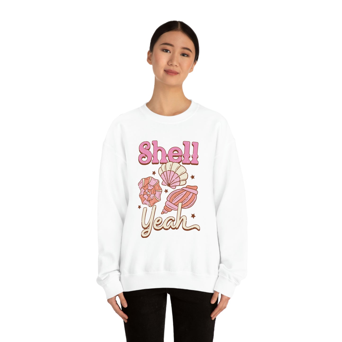 "Shell Yeah" Unisex Heavy Blend™ Crewneck Sweatshirt