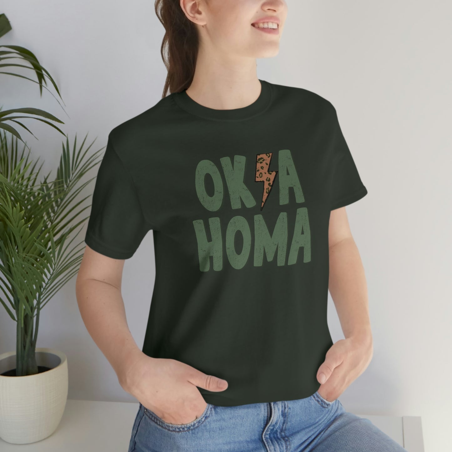 "Oklahoma" Unisex Jersey Short Sleeve Tee