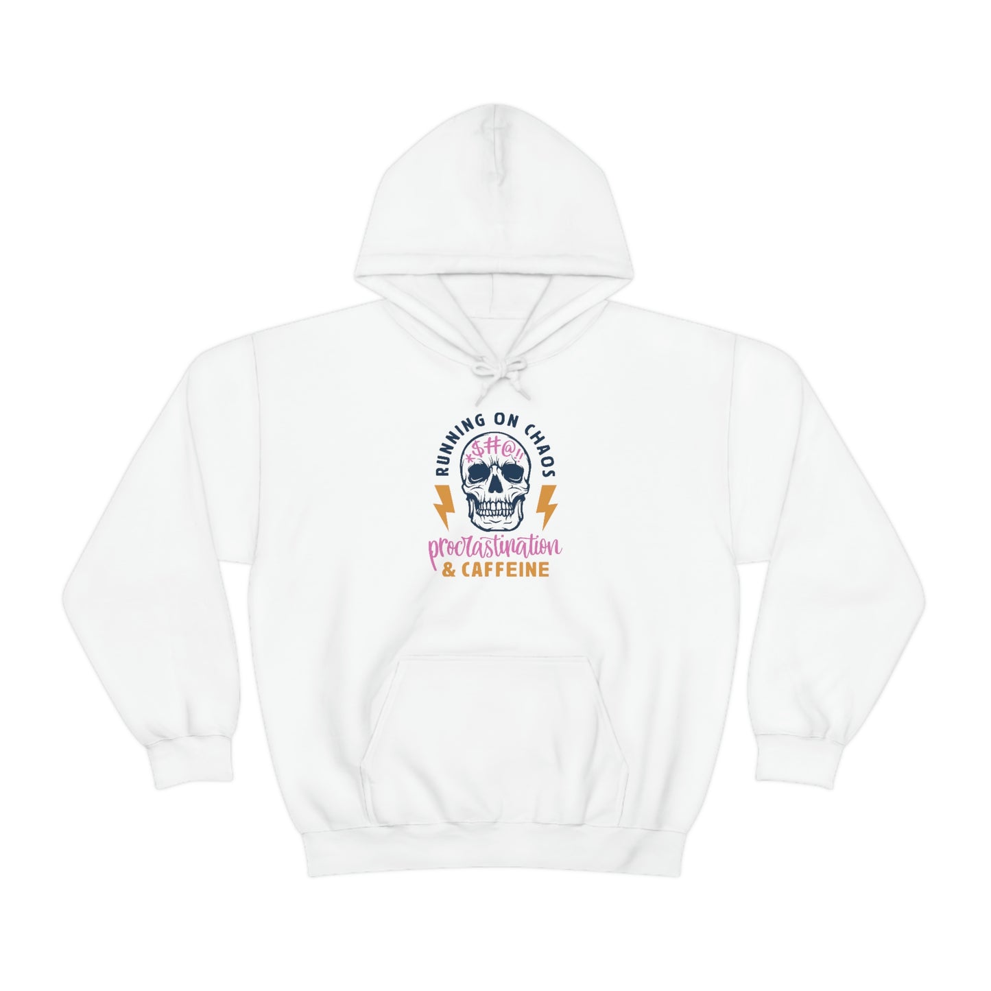 "Chaos and Caffeine" Unisex Heavy Blend™ Hooded Sweatshirt