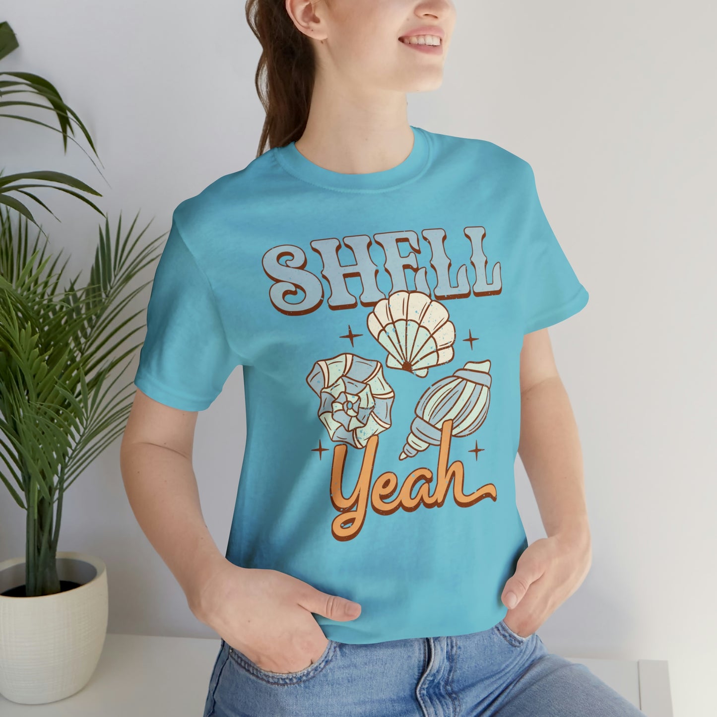 "Shell Yeah" Bella Canvas Short Sleeve Tee