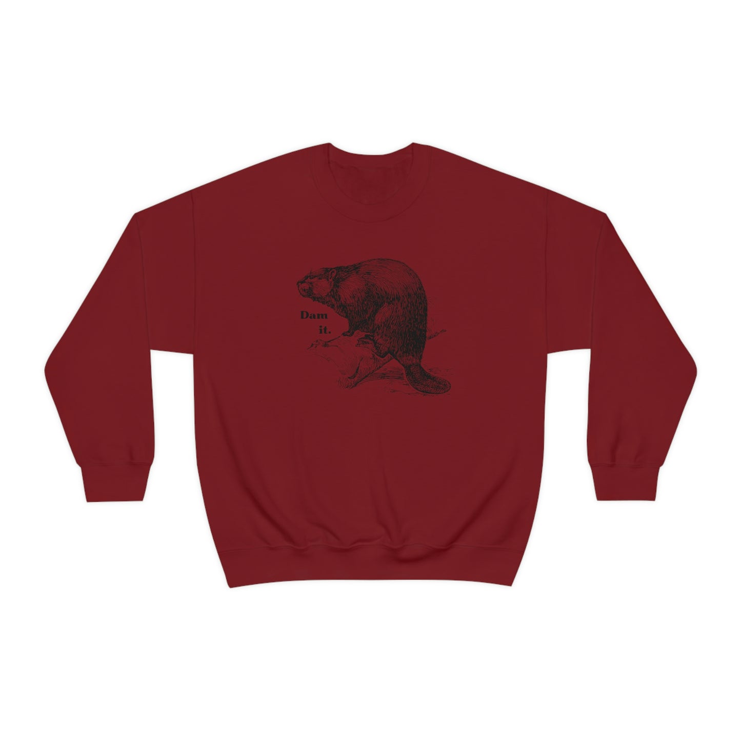 "Dam it" Gildan Graphic Crewneck Sweatshirt