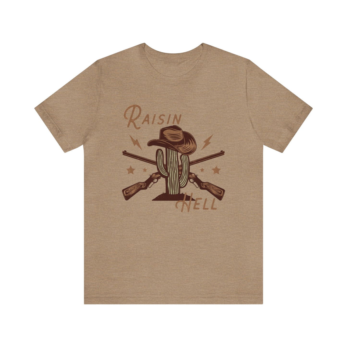 "Raisin Hell" Bella Canvas Short Sleeve Tee