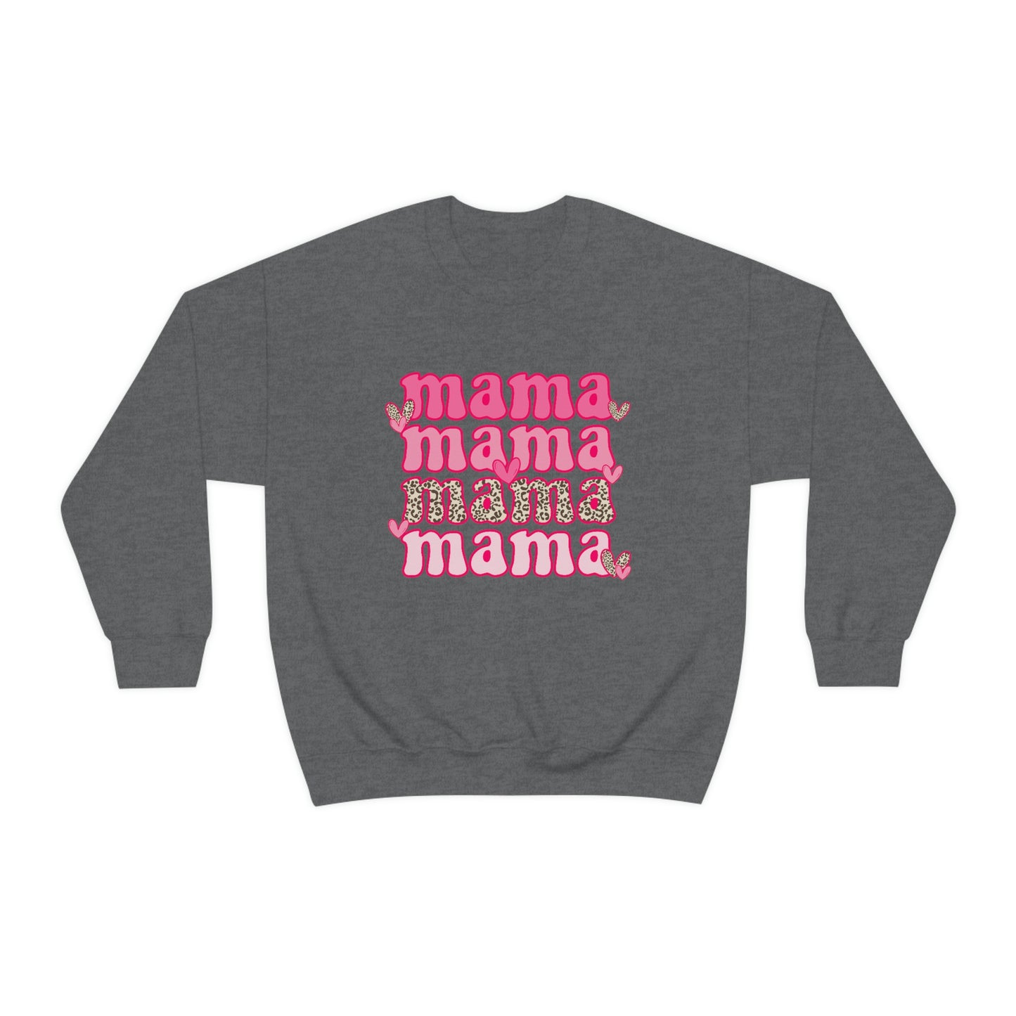 "Mama" Unisex Heavy Blend™ Crewneck Sweatshirt