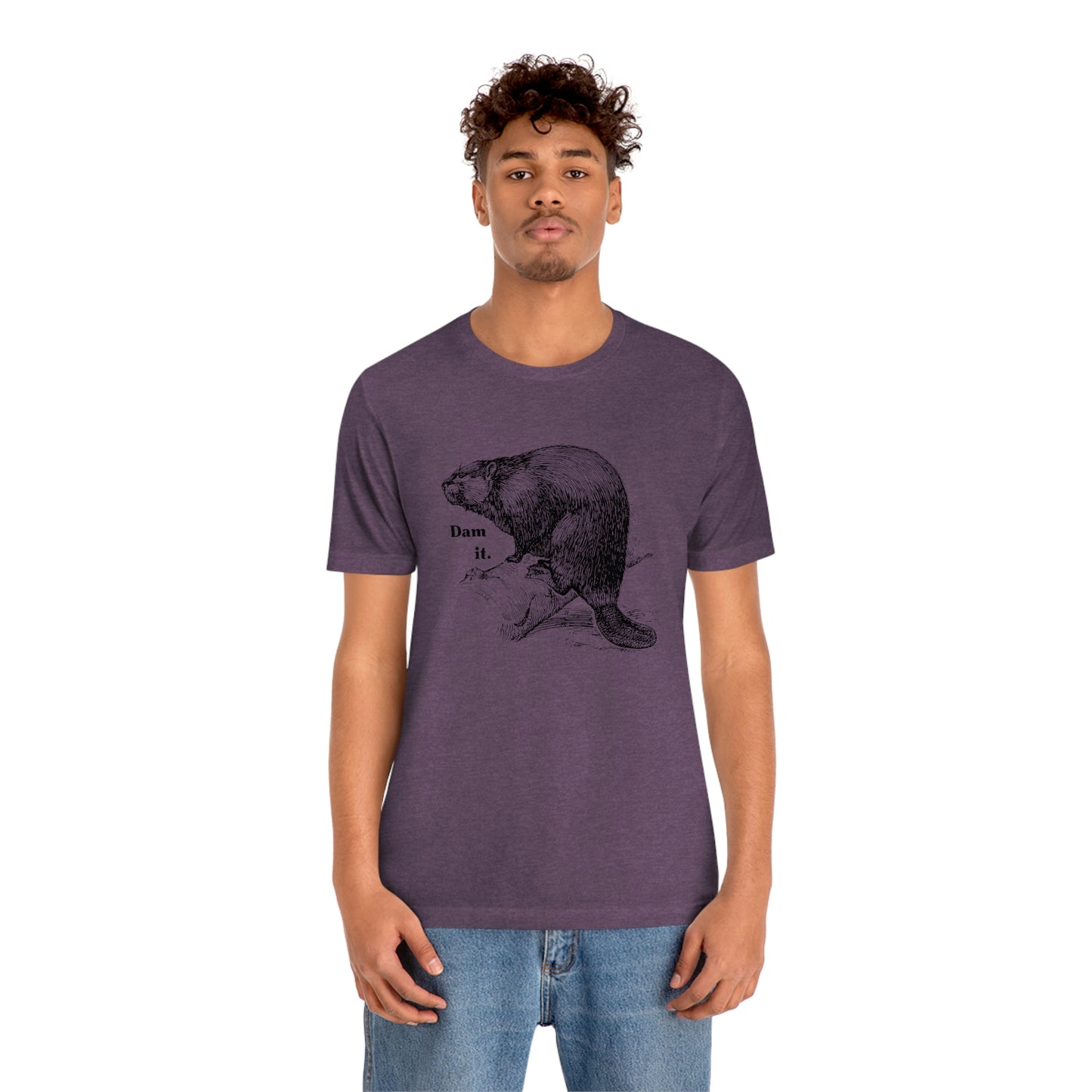 "Dam it" Bella Canvas Graphic Short Sleeve Tee