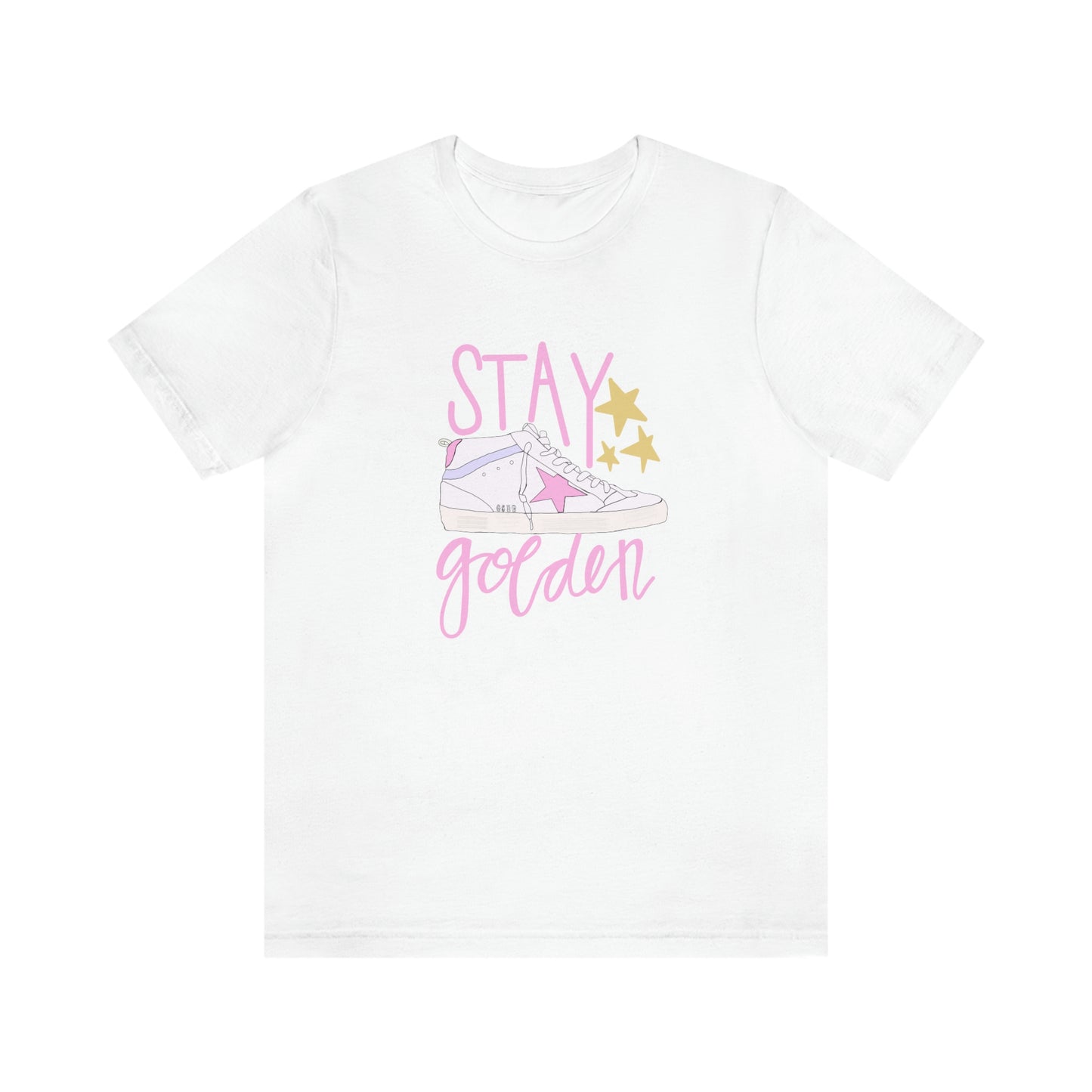 "Stay Golden" Unisex Jersey Short Sleeve Tee