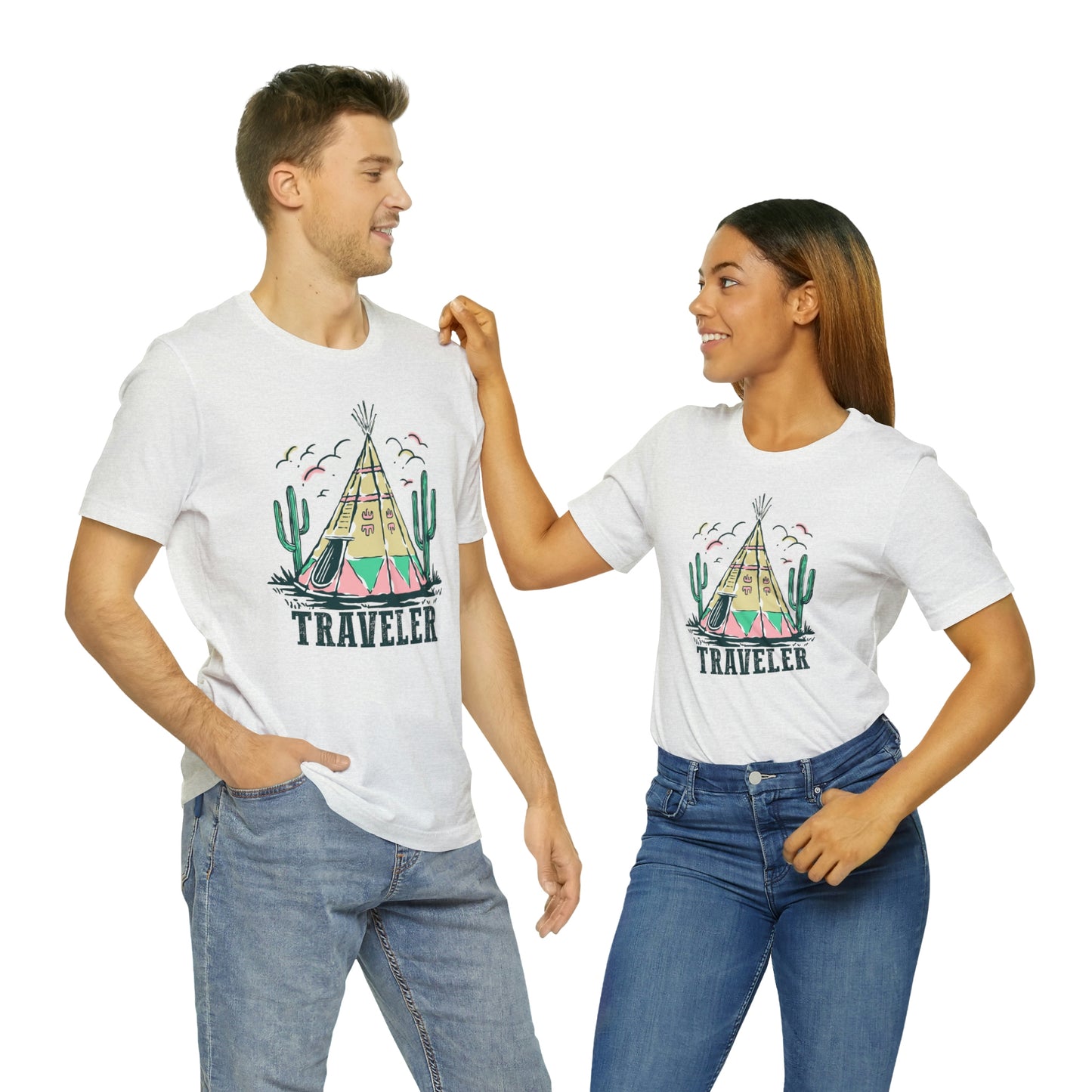 "Traveler" Bella Canvas Short Sleeve Tee