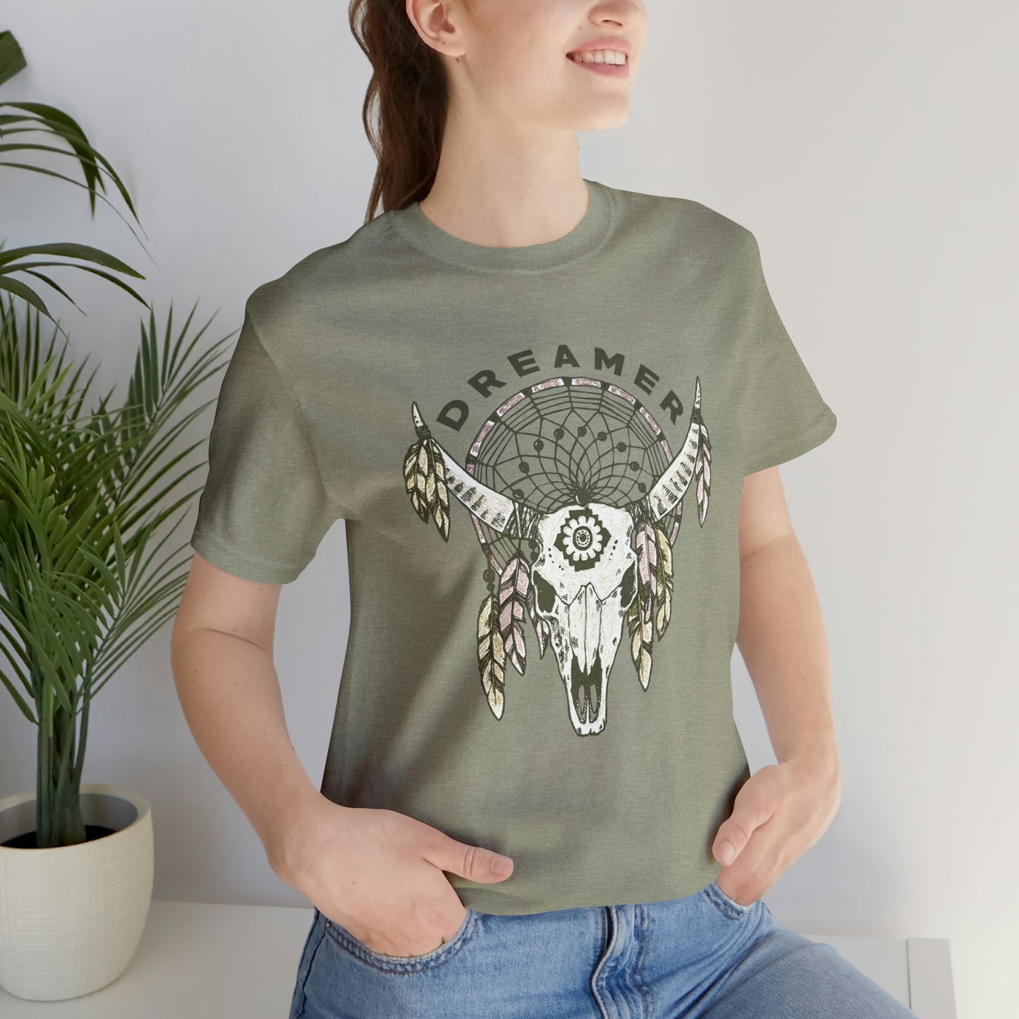 "Dreamer" Bella Canvas Short Sleeve Tee